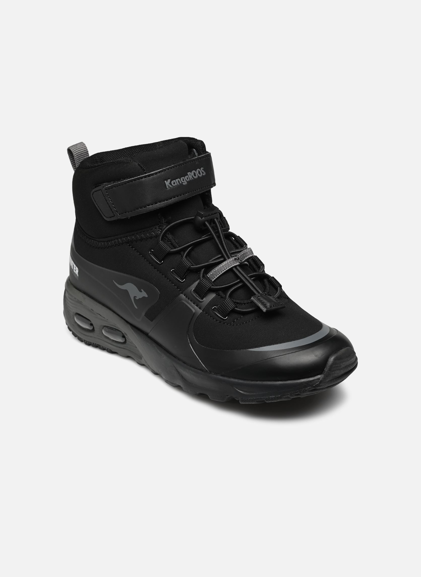 Baskets basses KX-Hydro garçon noir Kangaroos Baskets basses KX-Hydro garçon noir JET BLACK/STEEL GREY