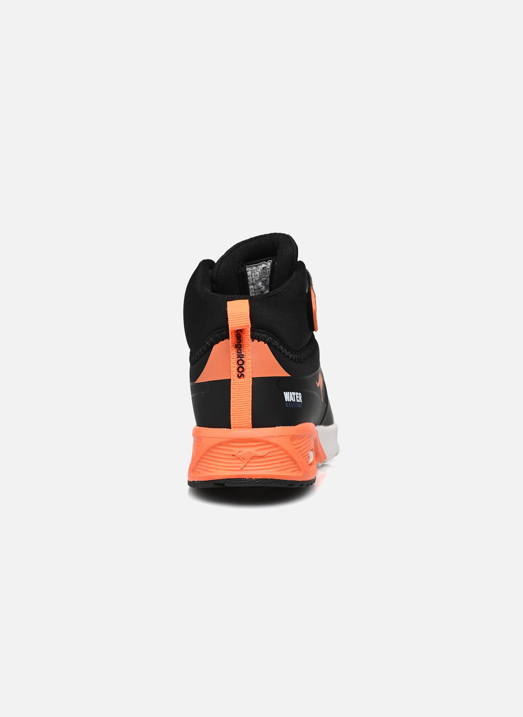 Baskets basses KX-Hydro garçon noir Kangaroos Baskets basses KX-Hydro garçon noir JET BLACK/NEON ORANGE