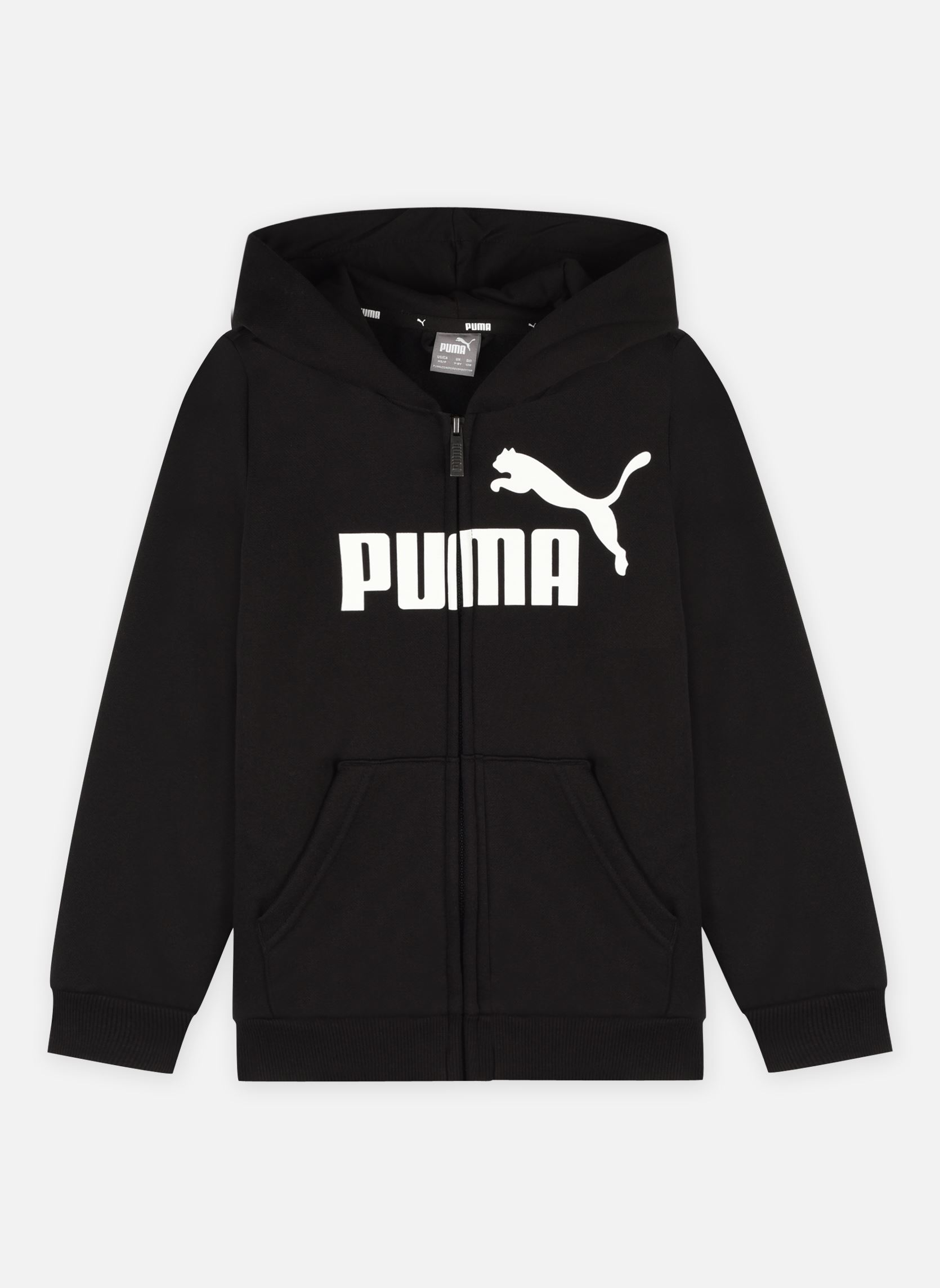 Sweat shirt enfant Puma Sweat Zippé à Capuche ESS Big Logo 3 / - vue 4