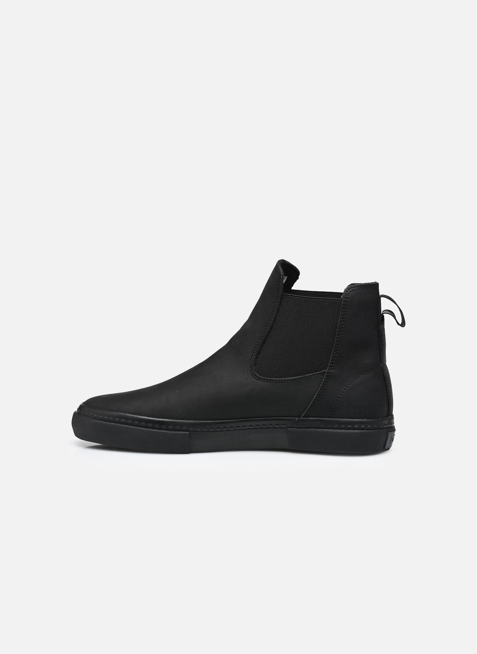 Baskets montantes Dover II homme noir Globe Baskets montantes Dover II homme noir Black Crazyhorse
