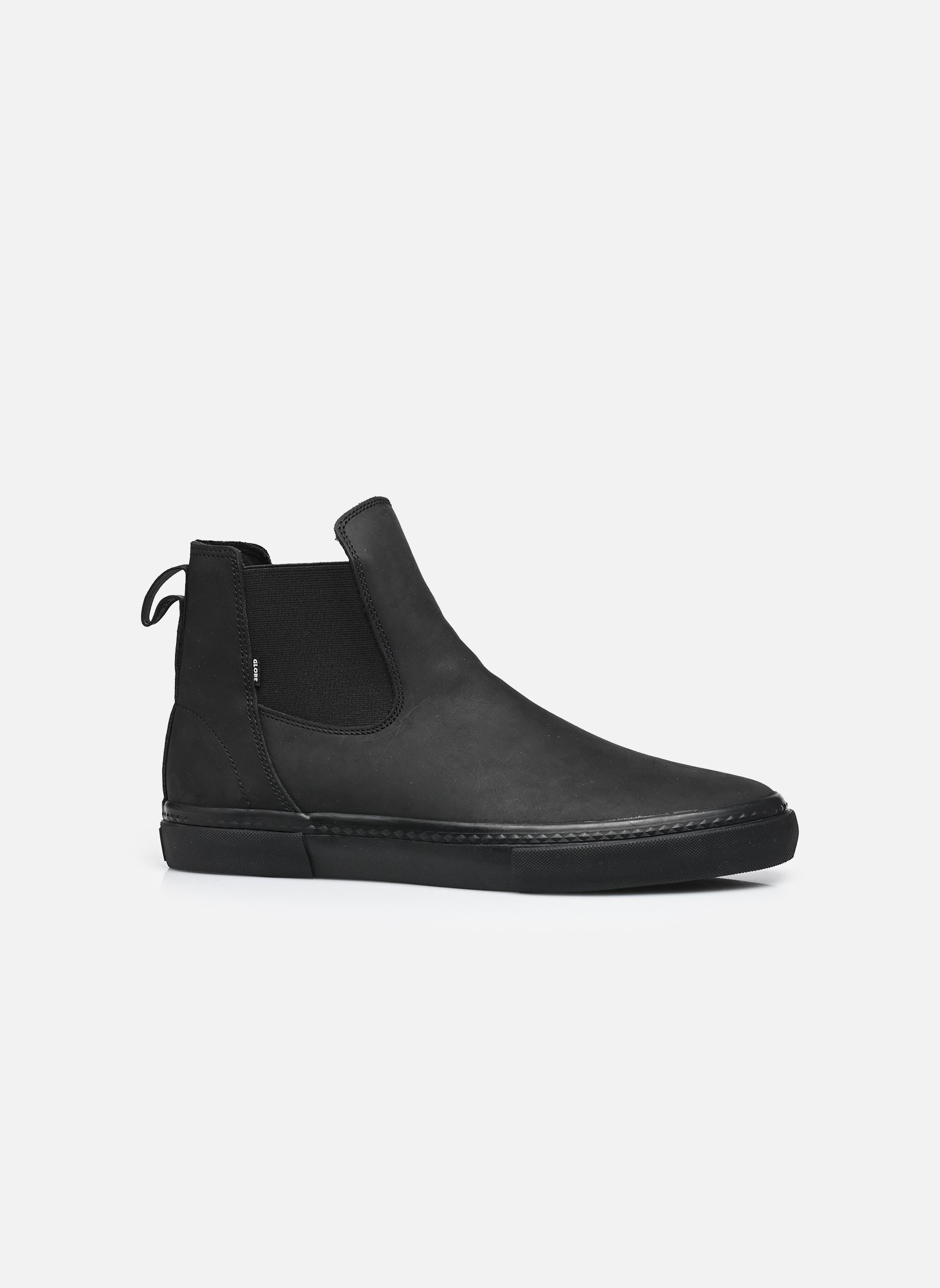 Baskets montantes Dover II homme noir Globe Baskets montantes Dover II homme noir Black Crazyhorse