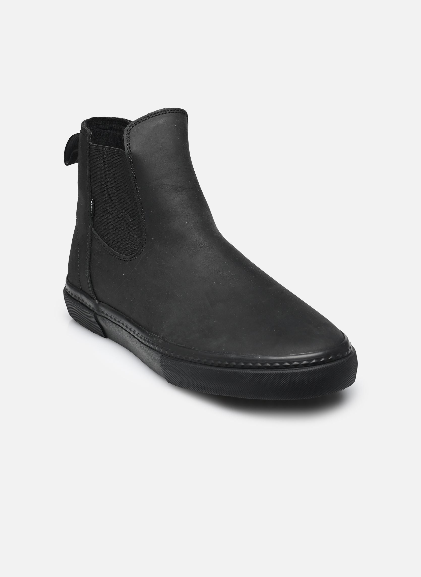 Baskets montantes Dover II homme noir Globe Baskets montantes Dover II homme noir Black Crazyhorse