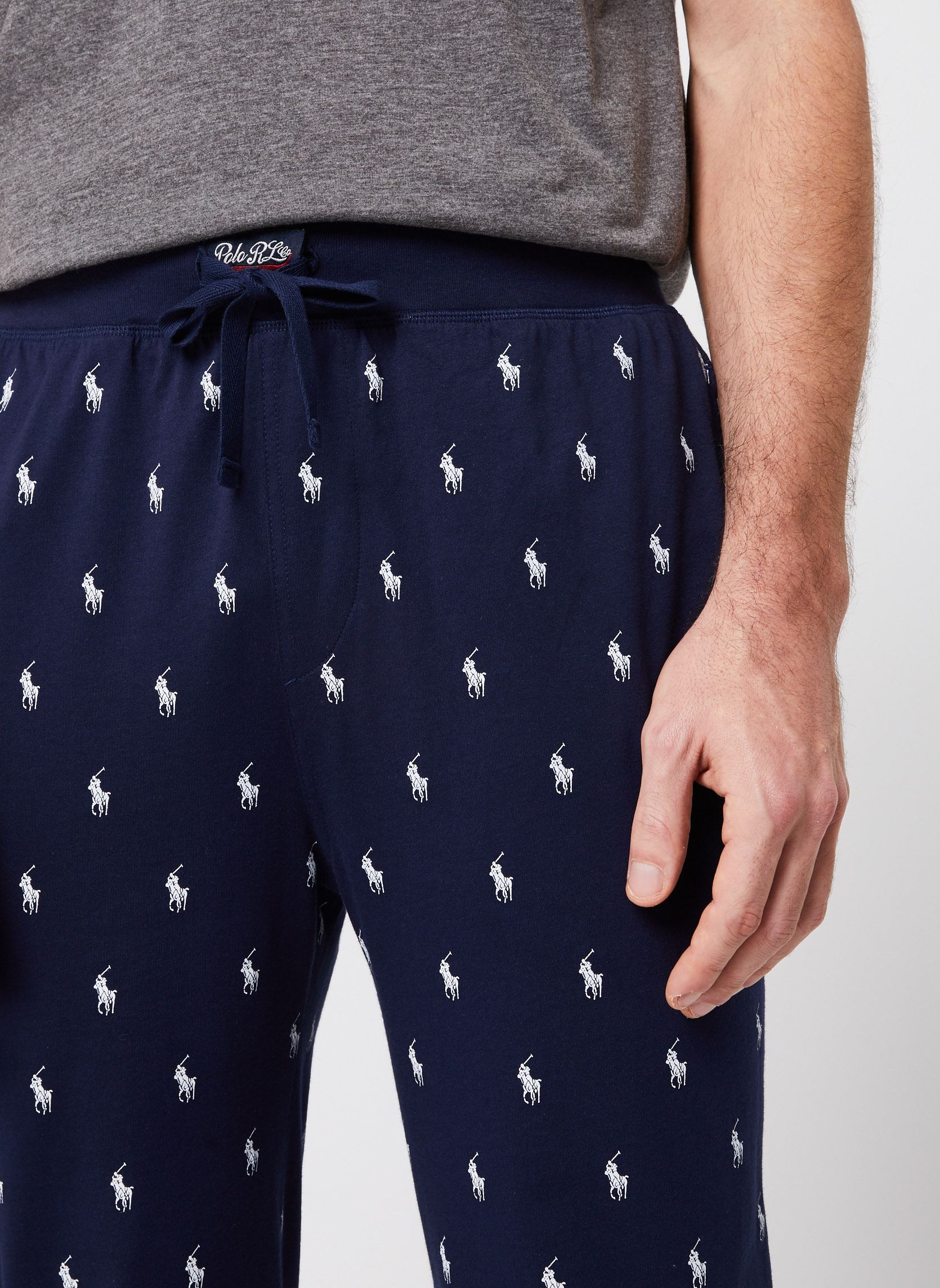Joggingbroeken Jogger-Sleep-Bottom heren blauw Polo Ralph Lauren Joggingbroeken Jogger-Sleep-Bottom heren blauw CRUISE NAVY AOPP