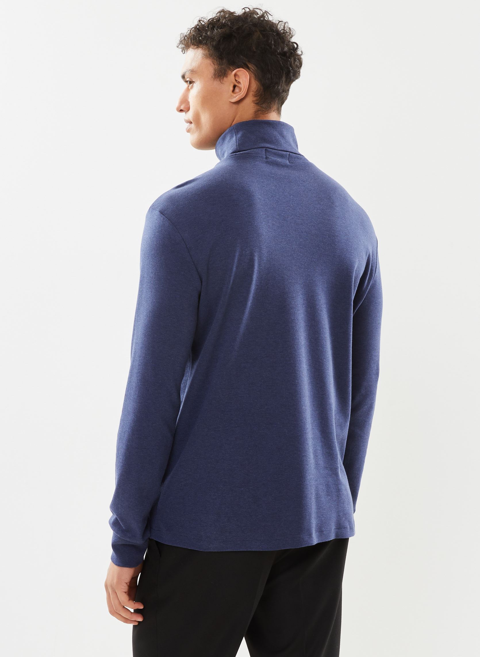 Pullover Col roulé en coton PIMA doux herren blau Polo Ralph Lauren Pullover Col roulé en coton PIMA doux herren blau SPRING NAVY HEATHER