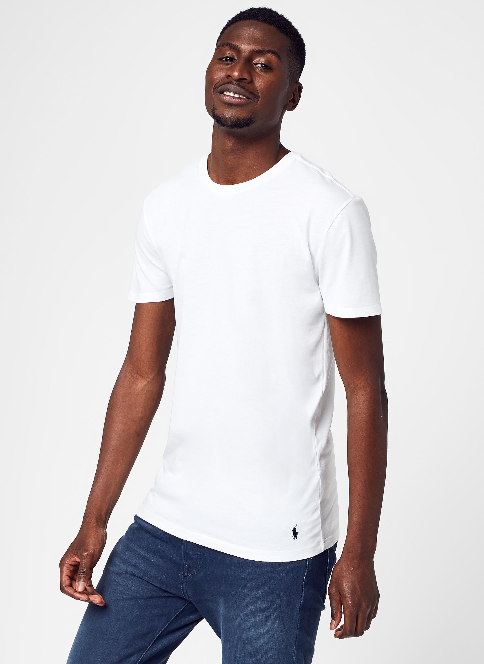 T shirt Polo Ralph Lauren 3 PACK CREW UNDERSHIRT EU - vue 2