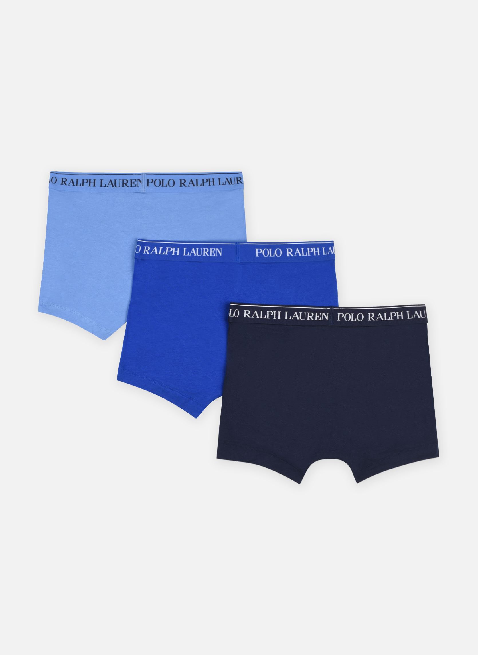 Pantalons Lot de 3 slips-boxers en coton stretch homme multicolore Polo Ralph Lauren Pantalons Lot de 3 slips-boxers en coton stretch homme multicolore 3PK CR NVY/SAPH STAR/BRMDA BLU