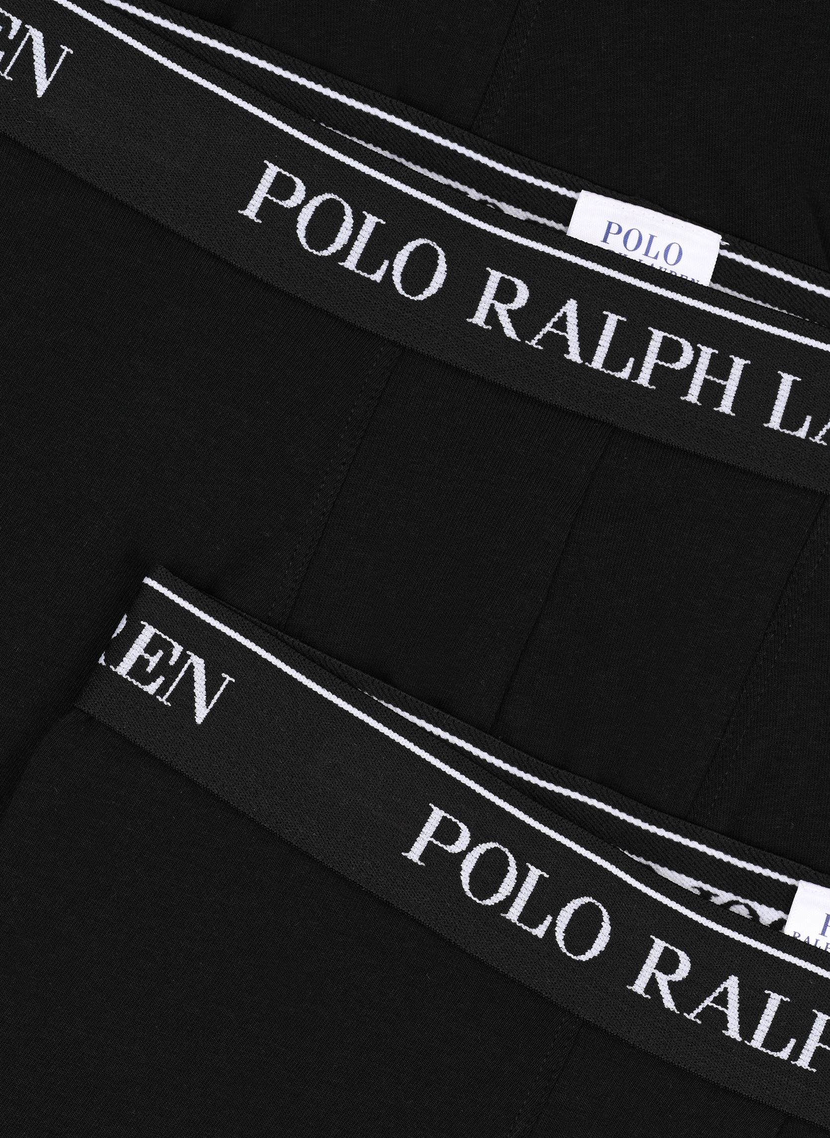 Polo Ralph Lauren Sousvêtements Lot 3 slipsboxers en coton (Noir