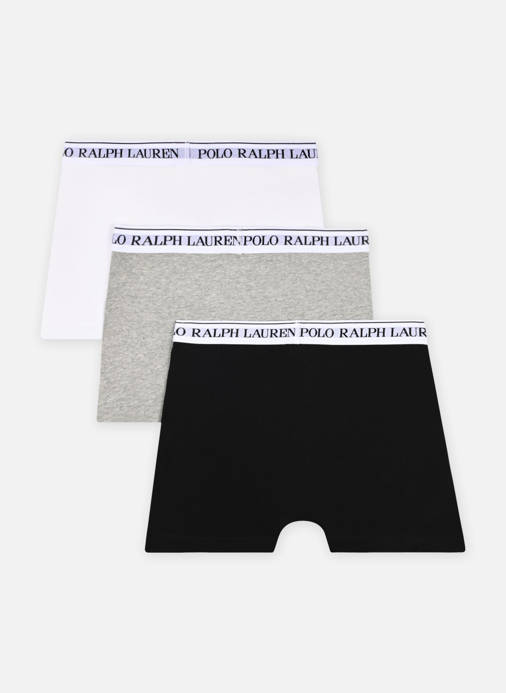 Broeken 3 slips-boxers classiques coton stretch heren zwart Polo Ralph Lauren Broeken 3 slips-boxers classiques coton stretch heren zwart 3PK AND HTHR/BLACK/WHITE