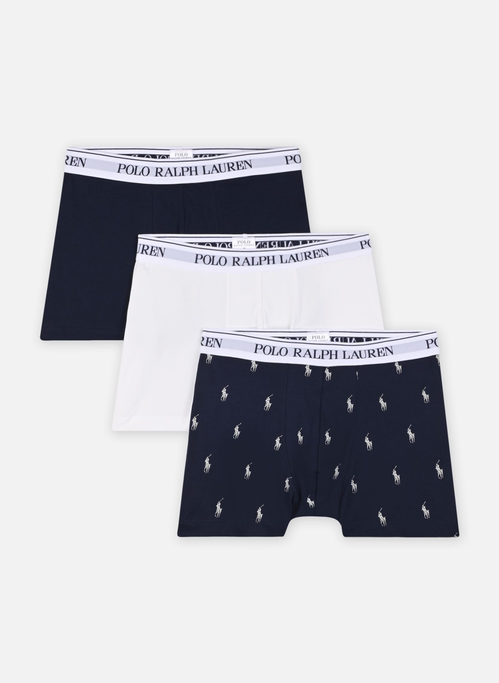 Boxers Polo Ralph Lauren CLASSIC 3 PACK TRUNK EU - vue 5
