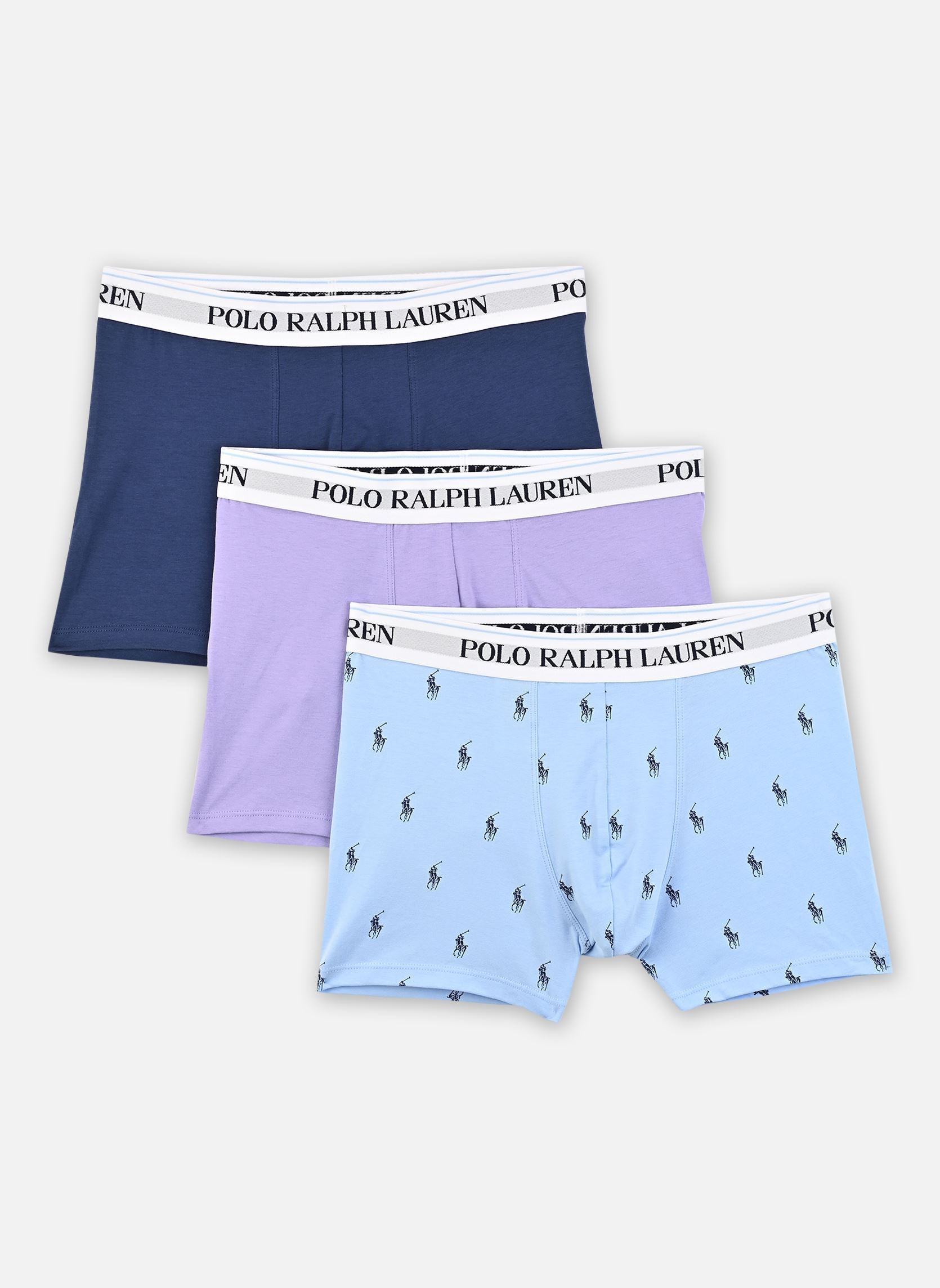 Boxers Polo Ralph Lauren CLSSIC TRUNK 3 PACK TRUNK EU - vue 2