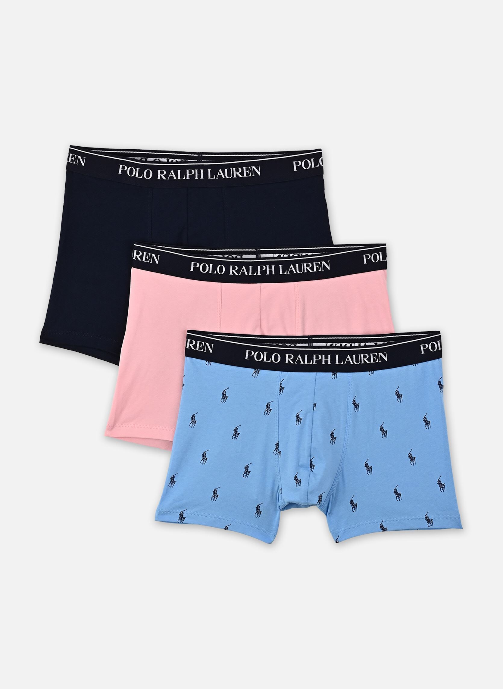 3 slips-boxers classiques coton stretch by Polo Ralph Lauren