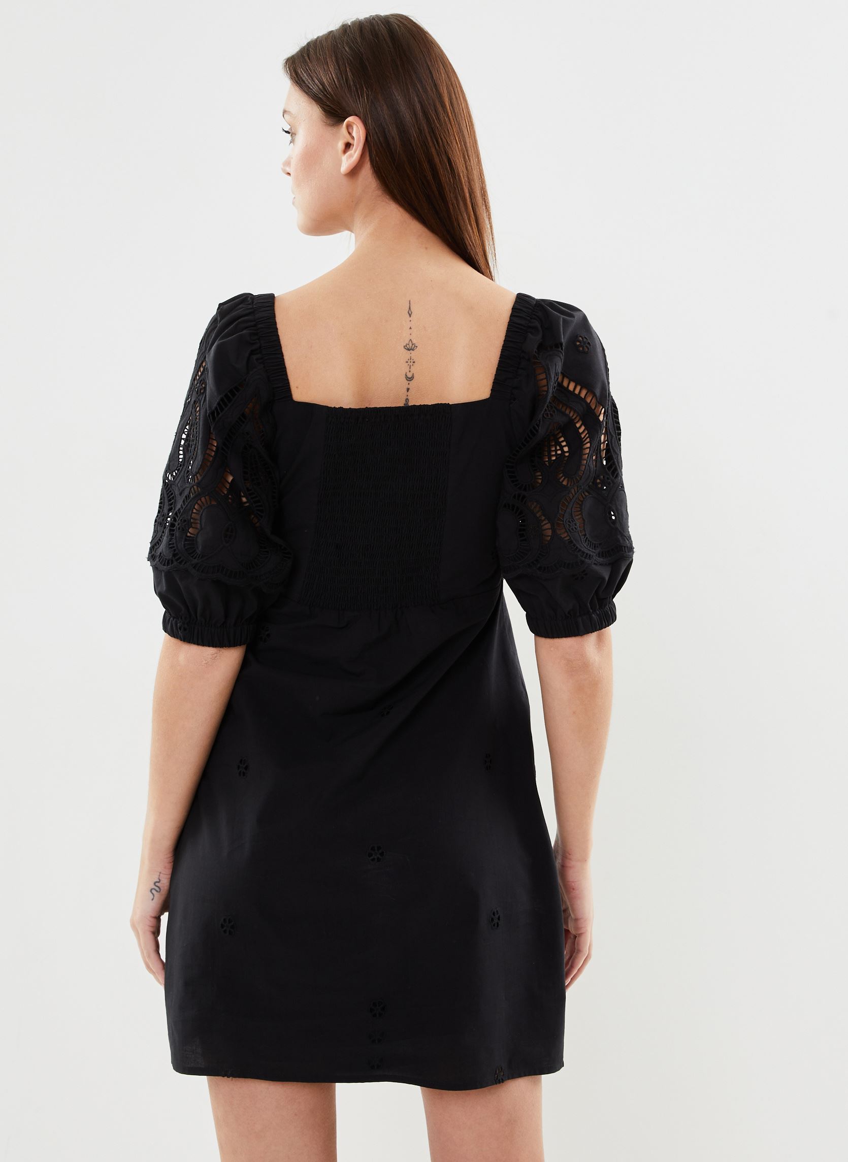 Robes Craft femme noir Suncoo Robes Craft femme noir Noir