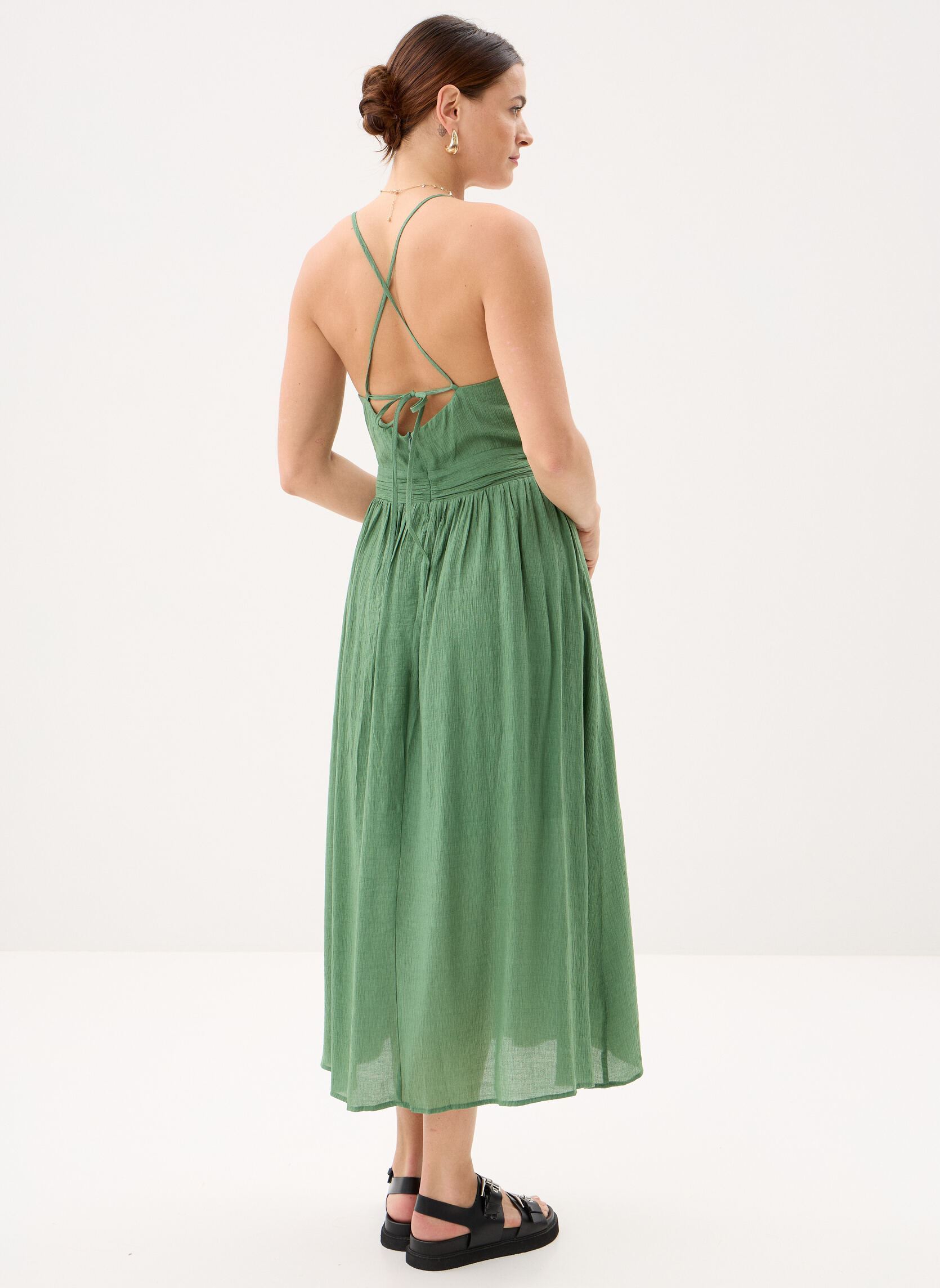 Robes Crest femme vert Suncoo Robes Crest femme vert Vert