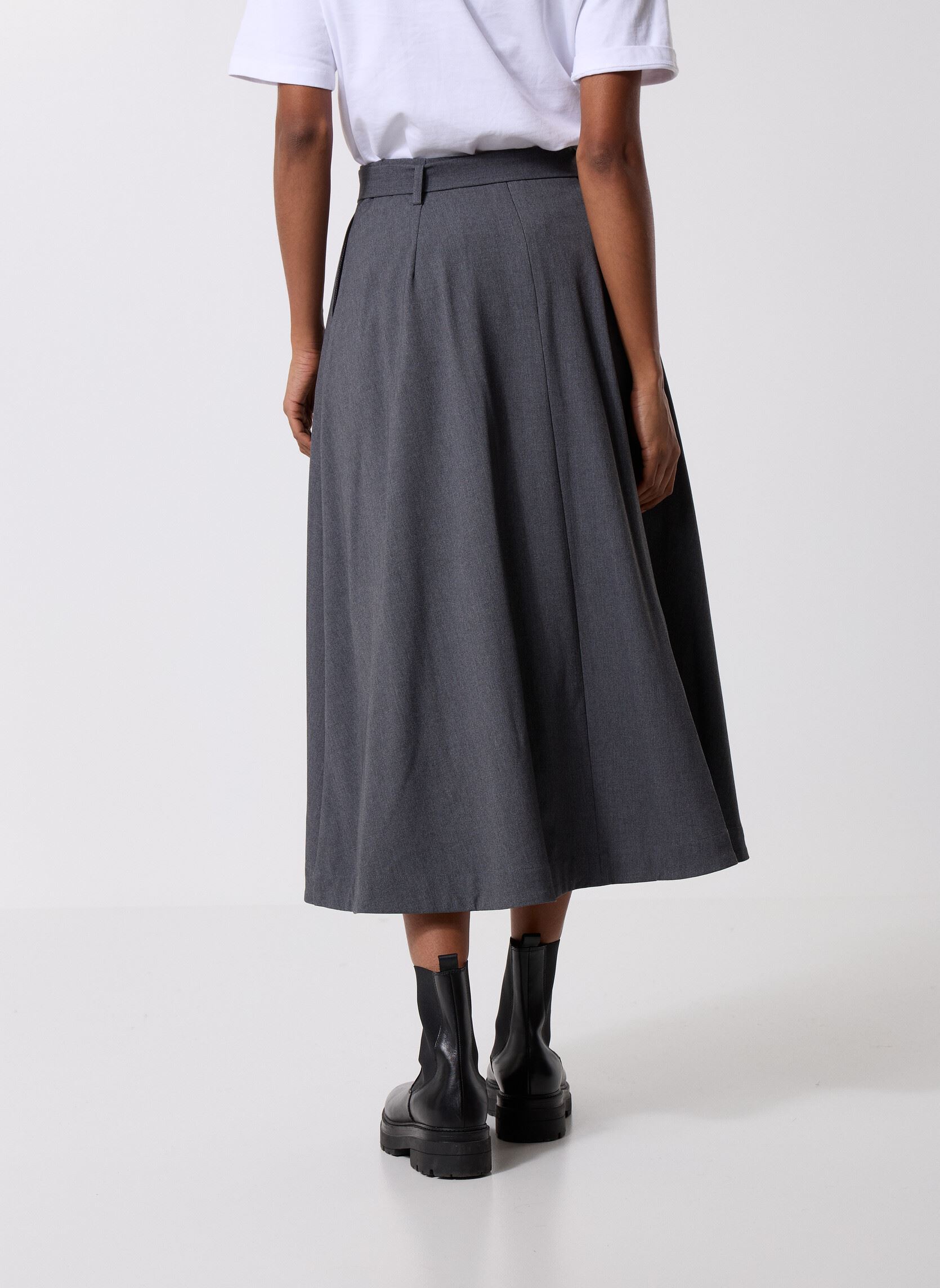 Lange rokken Funny dames grijs Suncoo Lange rokken Funny dames grijs Gris Chine