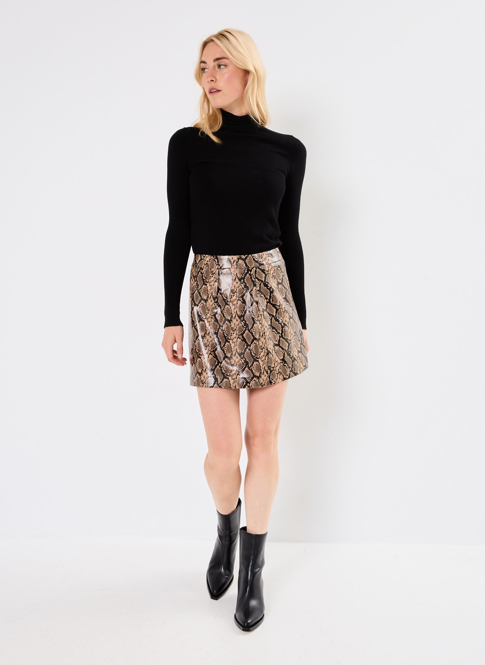 Halflange rokken Farah dames bruin Suncoo Halflange rokken Farah dames bruin Taupe