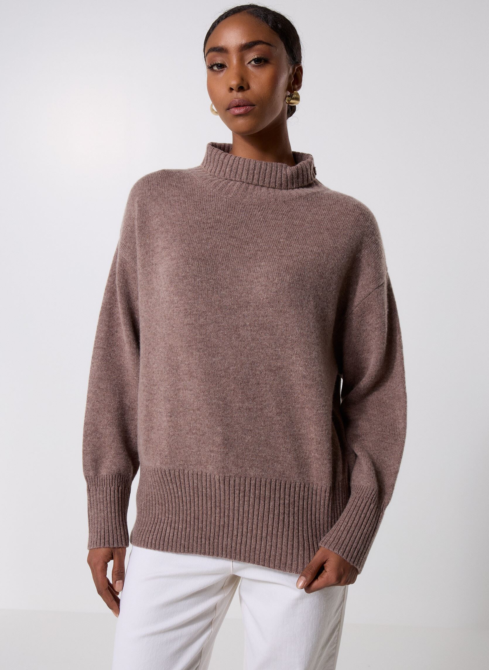 Pulls Palace femme marron Suncoo Pulls Palace femme marron Chataigne