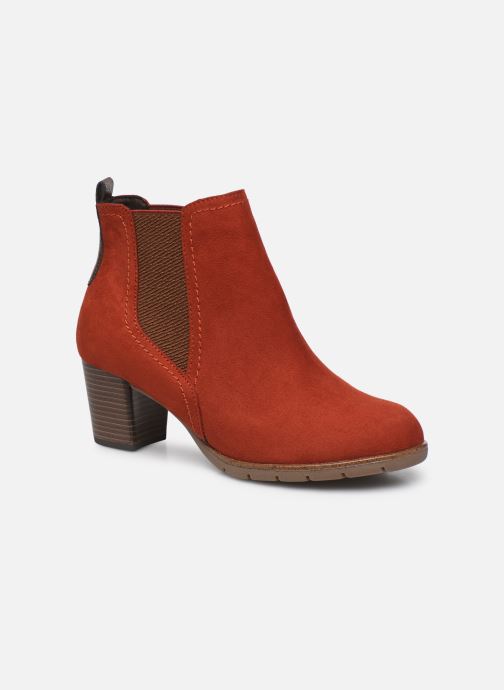 Bottines Femme Marco Tozzi - Zippées - Synthétique - Tige Montante