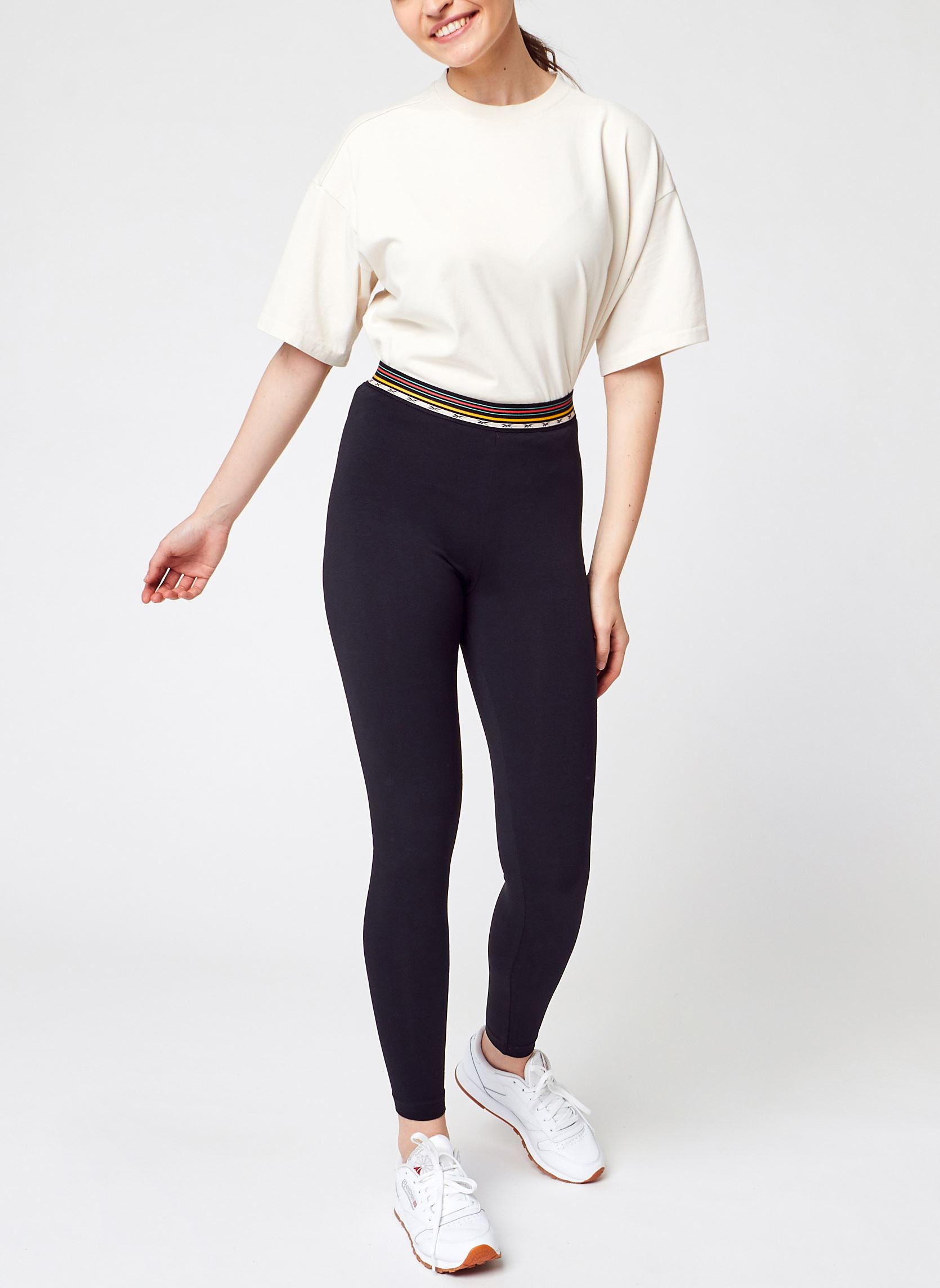Leggings Cl Camp Hr Legging damen schwarz Reebok Leggings Cl Camp Hr Legging damen schwarz Black