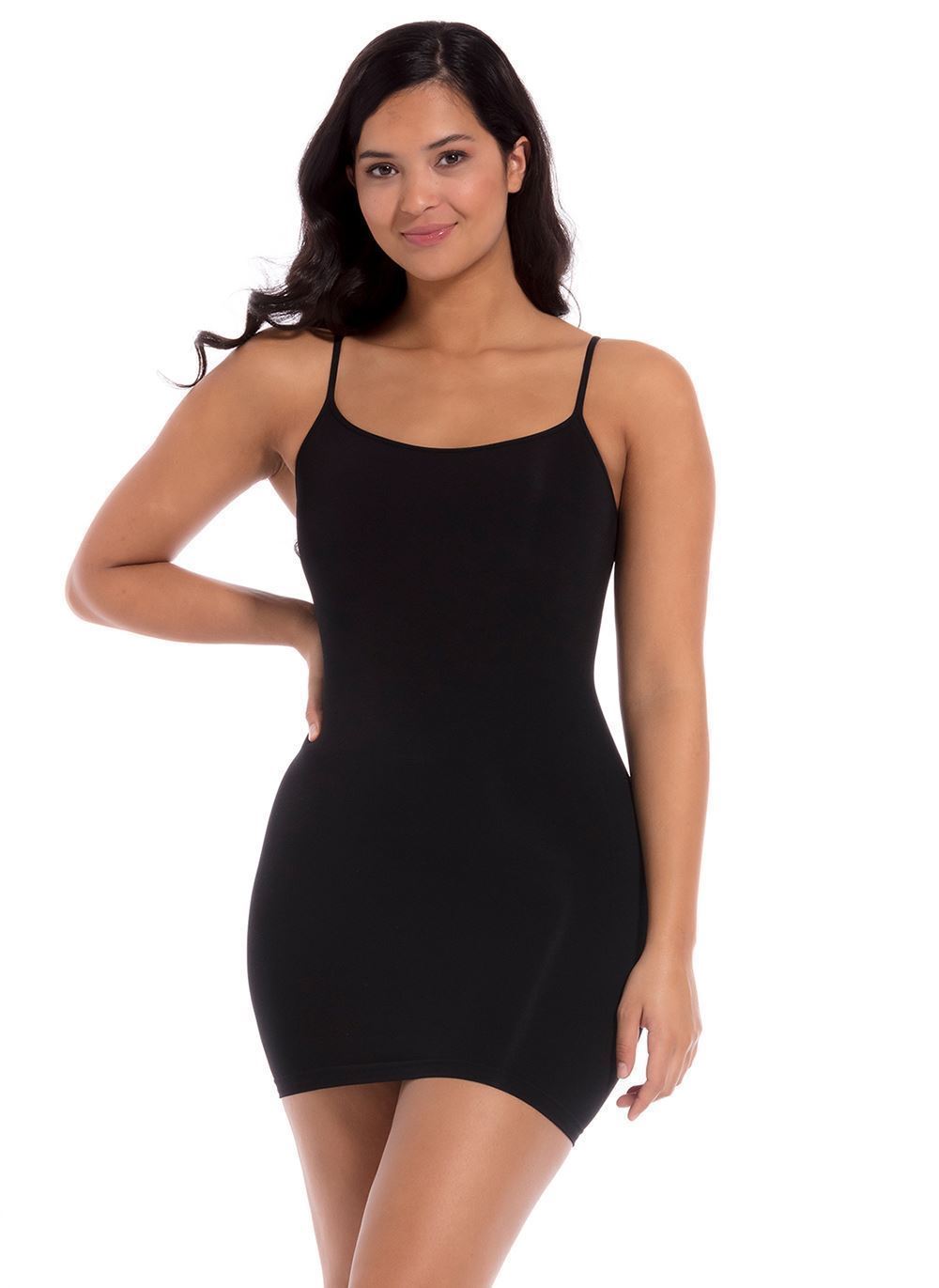 Caracos et Maillots de corps Seamless Bodydress femme noir MAGIC Bodyfashion Caracos et Maillots de corps Seamless Bodydress femme noir Black