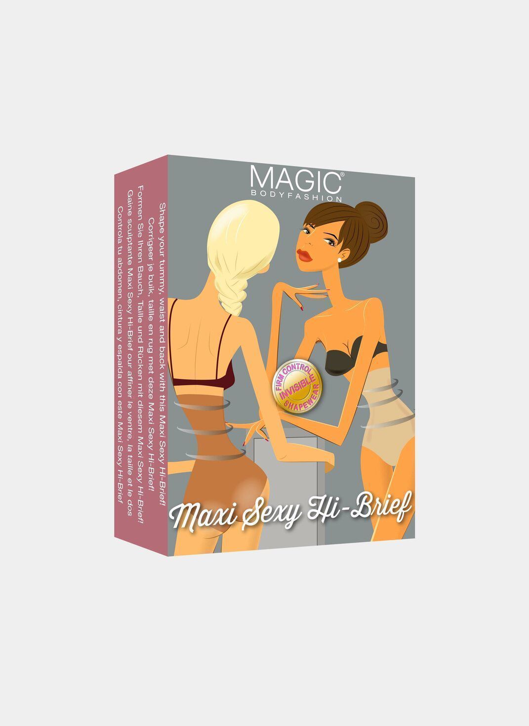 Unterhosen Maxi Sexy Hi-Brief damen beige MAGIC Bodyfashion Unterhosen Maxi Sexy Hi-Brief damen beige Latte
