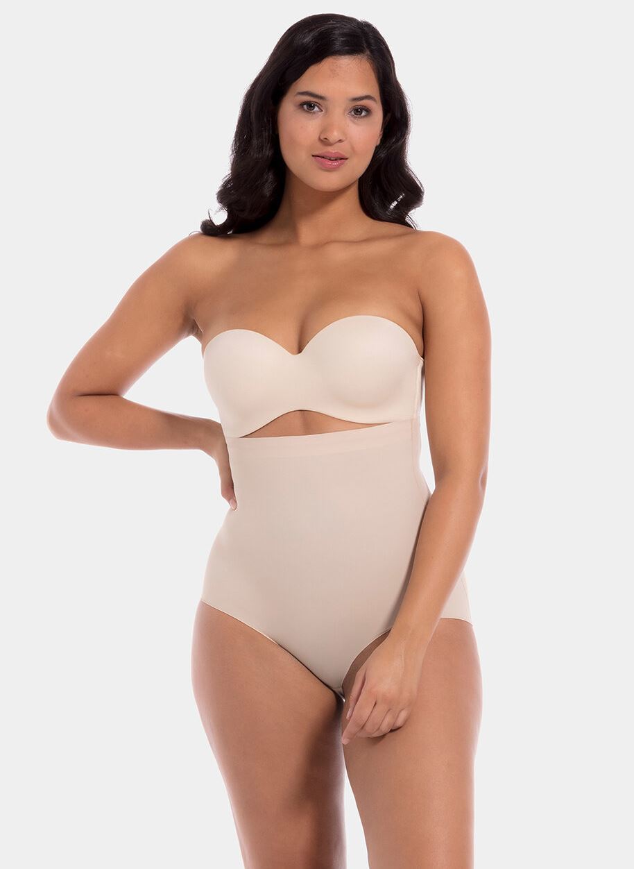 Unterhosen Maxi Sexy Hi-Brief damen beige MAGIC Bodyfashion Unterhosen Maxi Sexy Hi-Brief damen beige Latte
