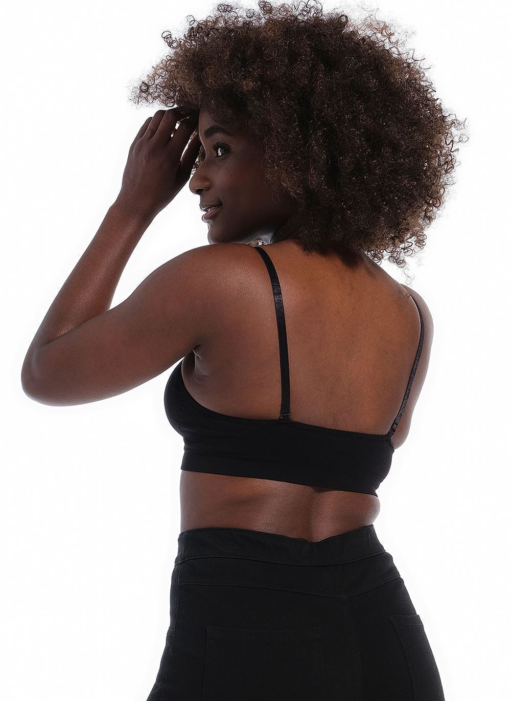 Brassières Comfort Bra With Spaghetti Straps - Bras femme noir MAGIC Bodyfashion Brassières Comfort Bra With Spaghetti Straps - Bras femme noir BLACK