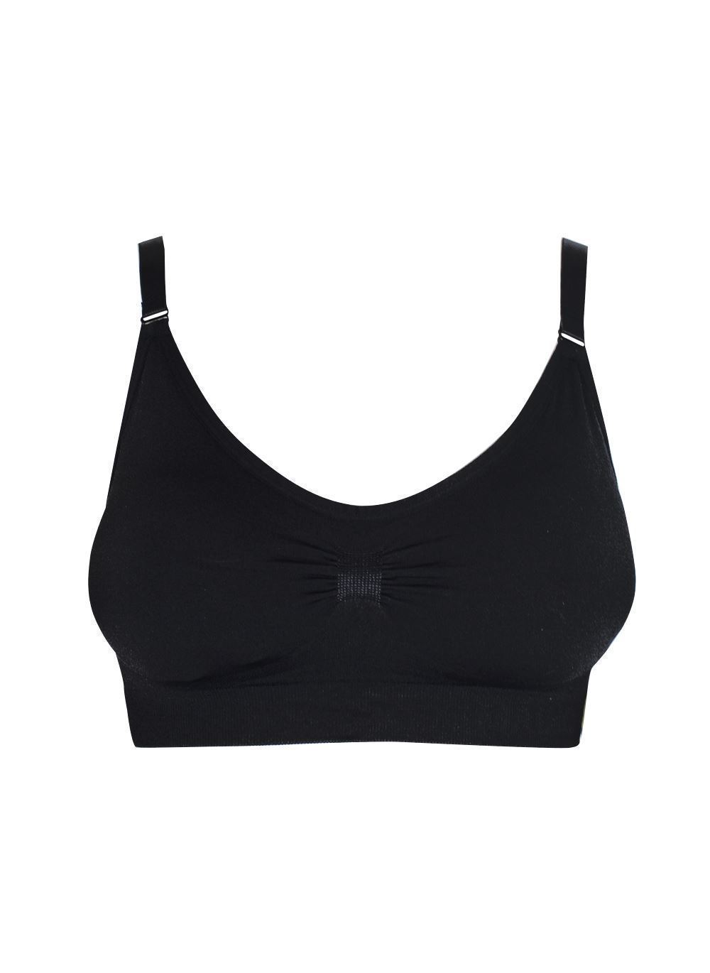 Brassières Comfort Bra With Spaghetti Straps femme noir MAGIC Bodyfashion Brassières Comfort Bra With Spaghetti Straps femme noir Black
