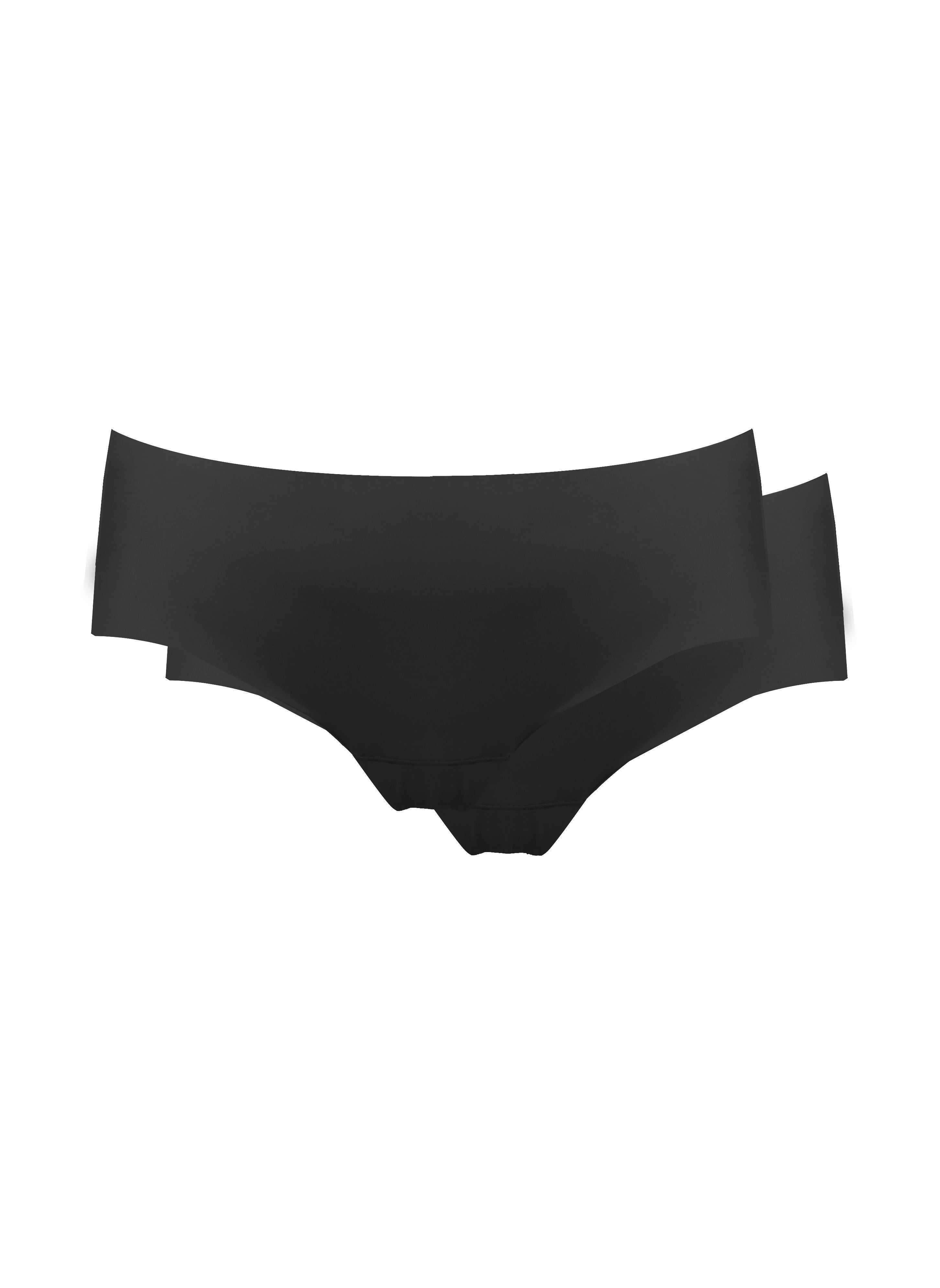 Culottes Dream Invisibles Hipster (2 Pack) femme noir MAGIC Bodyfashion Culottes Dream Invisibles Hipster (2 Pack) femme noir BLACK