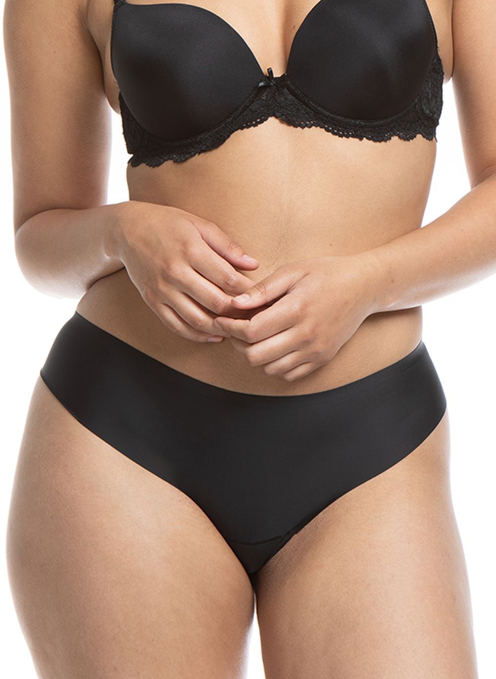 Culottes Dream Invisibles Thong (2-Pack) femme noir MAGIC Bodyfashion Culottes Dream Invisibles Thong (2-Pack) femme noir Black