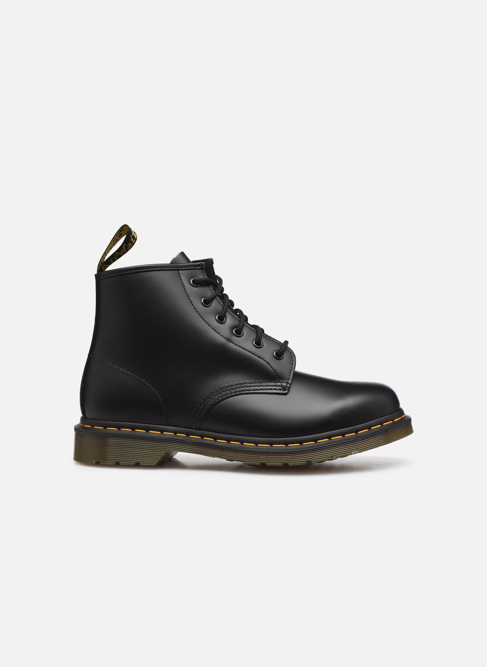 Geschnürte Stiefeletten 101 Ys M herren schwarz Dr. Martens Geschnürte Stiefeletten 101 Ys M herren schwarz BLACK SMOOTH