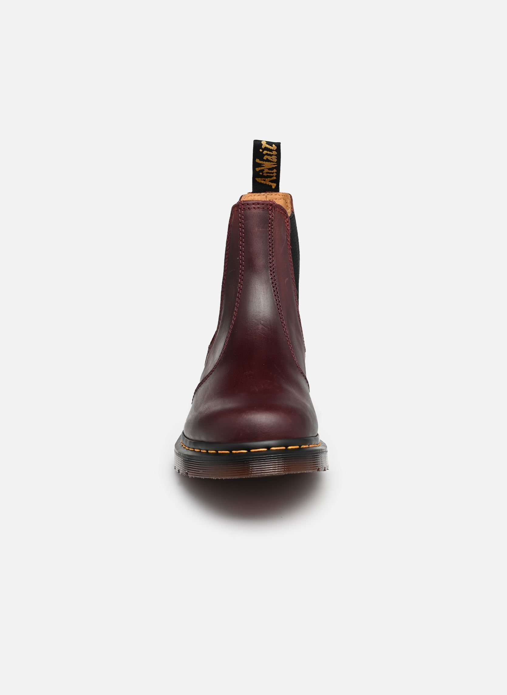Bottines basses 2976 Ys femme rouge Dr. Martens Bottines basses 2976 Ys femme rouge CHERRY RED CRAZY HORSE