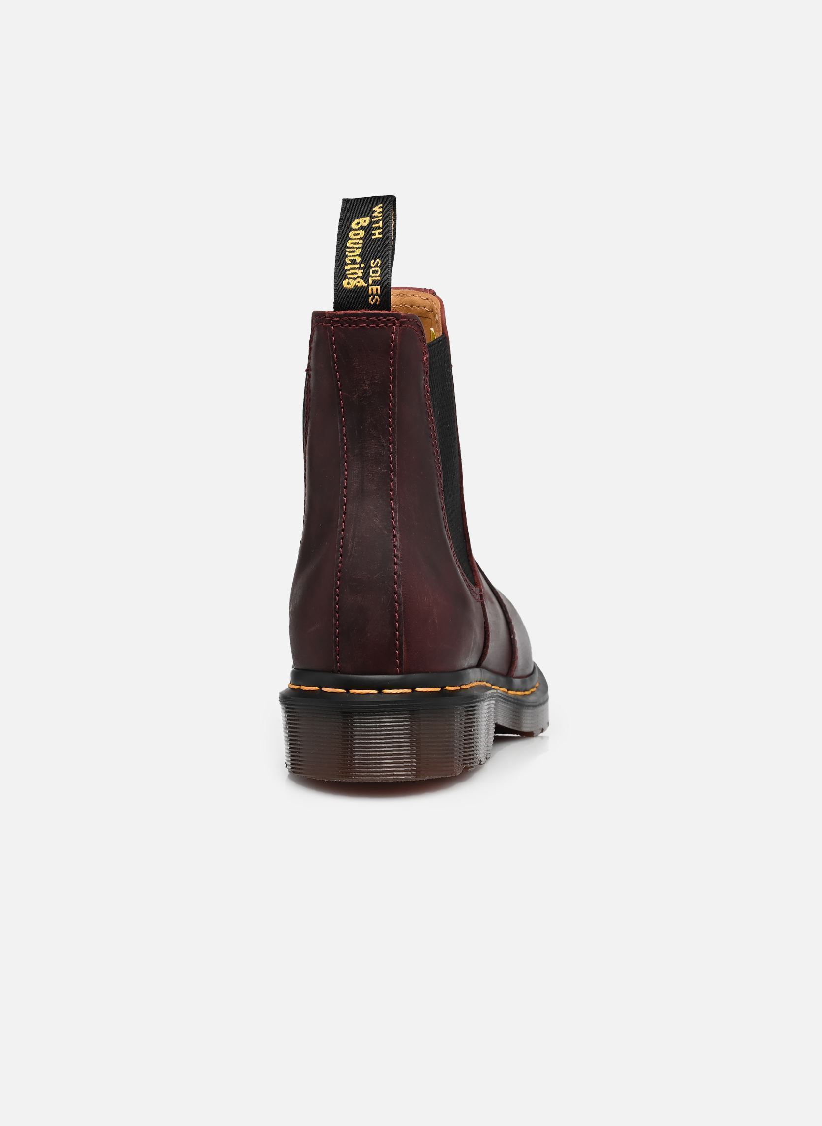 Bottines basses 2976 Ys femme rouge Dr. Martens Bottines basses 2976 Ys femme rouge CHERRY RED CRAZY HORSE