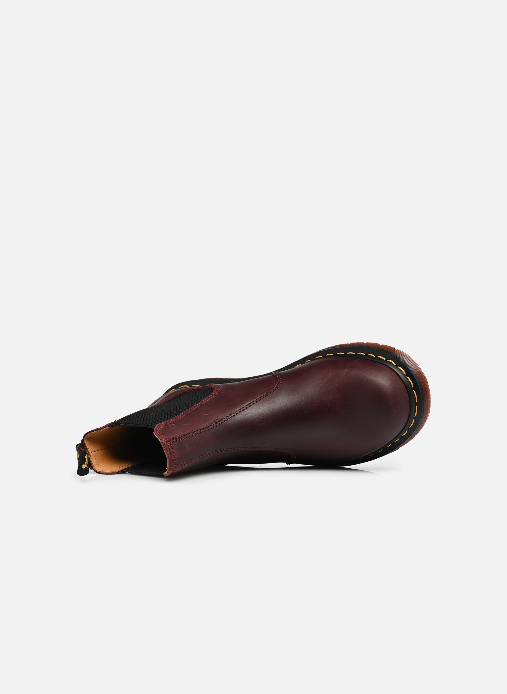 Bottines basses 2976 Ys femme rouge Dr. Martens Bottines basses 2976 Ys femme rouge CHERRY RED CRAZY HORSE