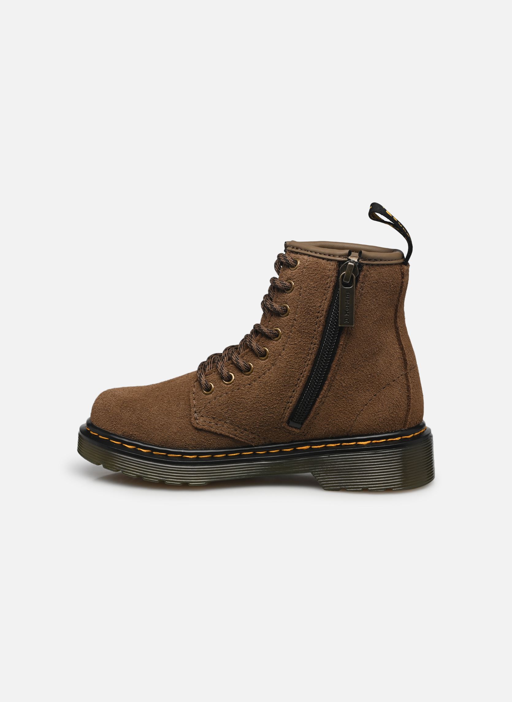 Bottines 1460 Serena J noir Dr. Martens Bottines 1460 Serena J noir DARK KHAKI BRONX SUEDE