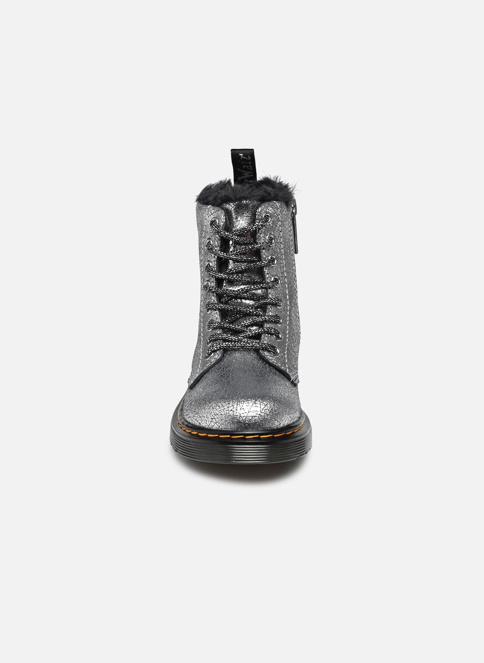 Bottines 1460 Serena J fille argent Dr. Martens Bottines 1460 Serena J fille argent SILVER DISTRESSED FOIL