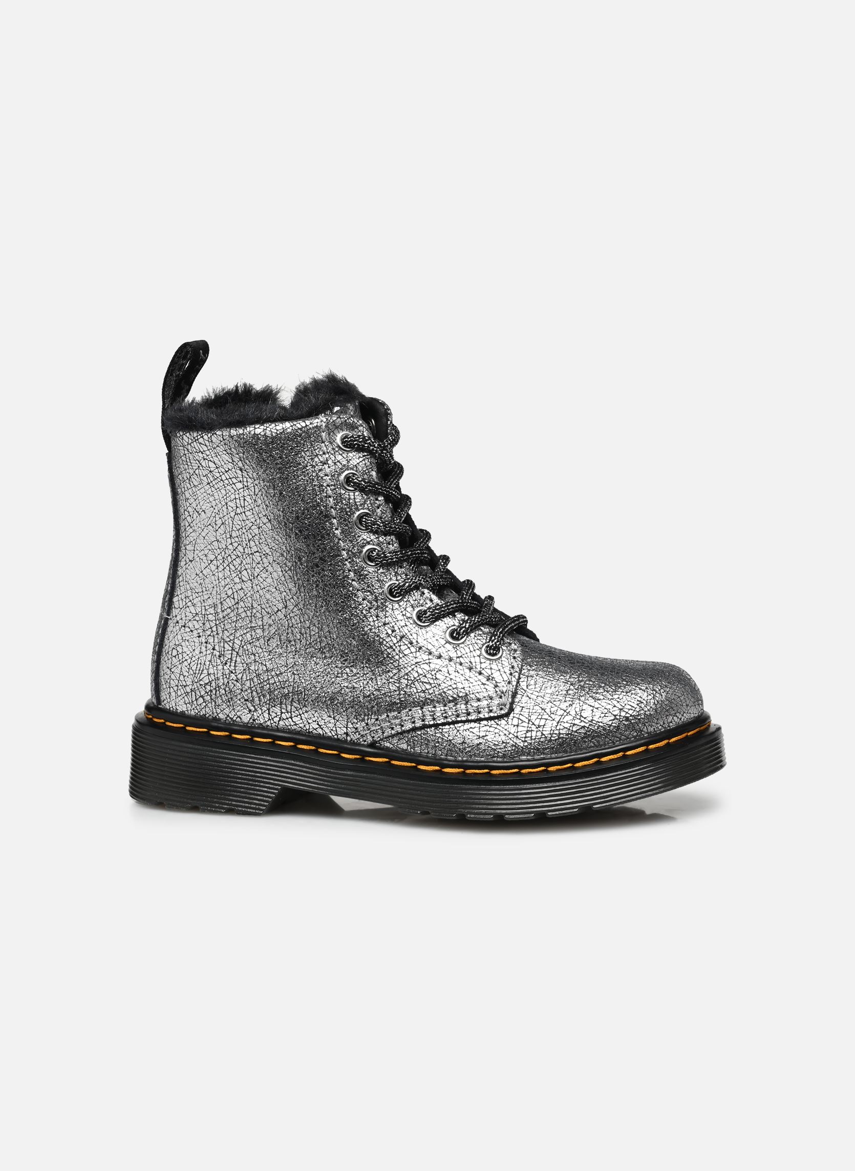 Bottines 1460 Serena J fille argent Dr. Martens Bottines 1460 Serena J fille argent SILVER DISTRESSED FOIL