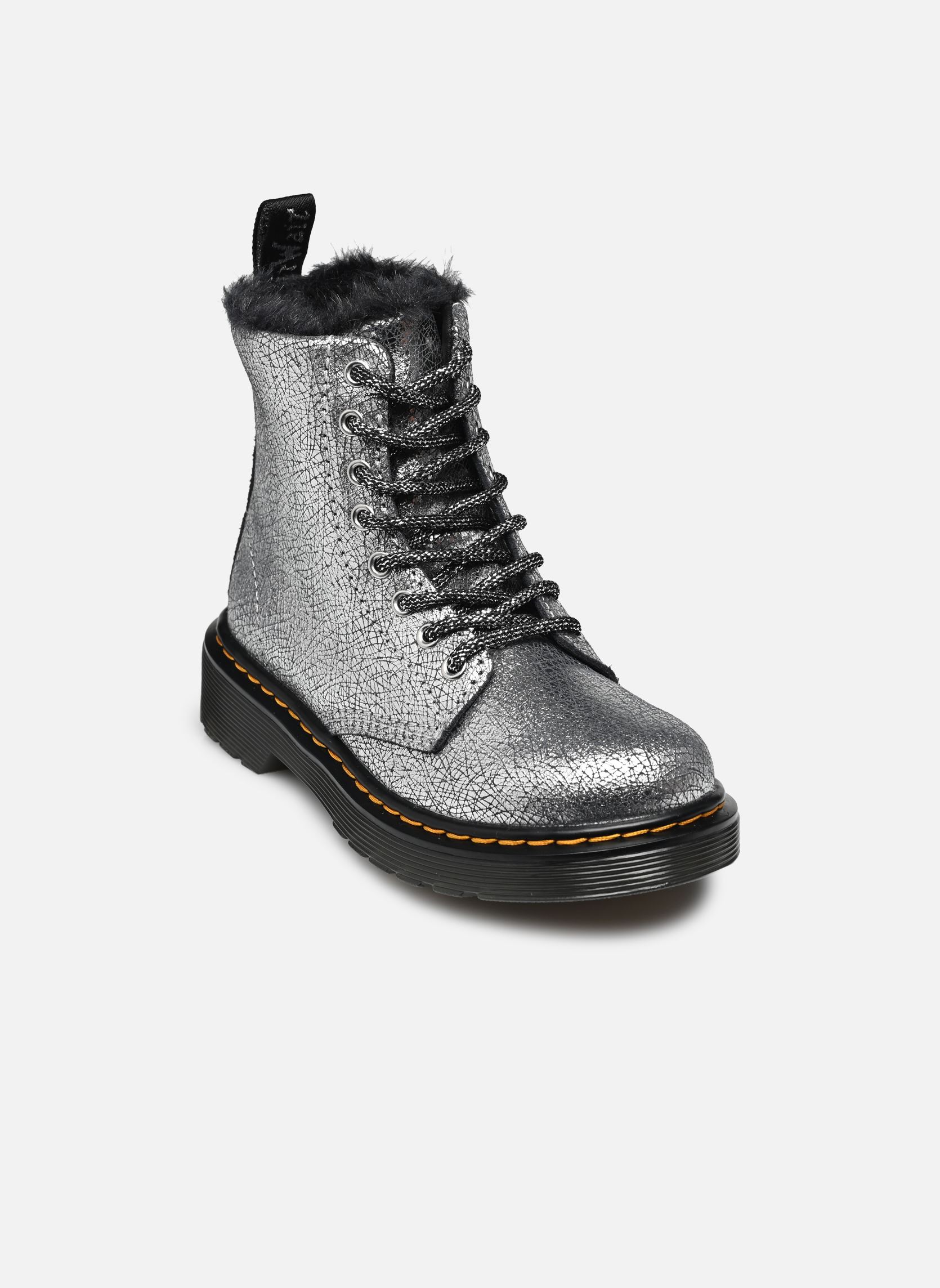 Boots enfant Dr. Martens Serena J Distressed Foil - vue 2
