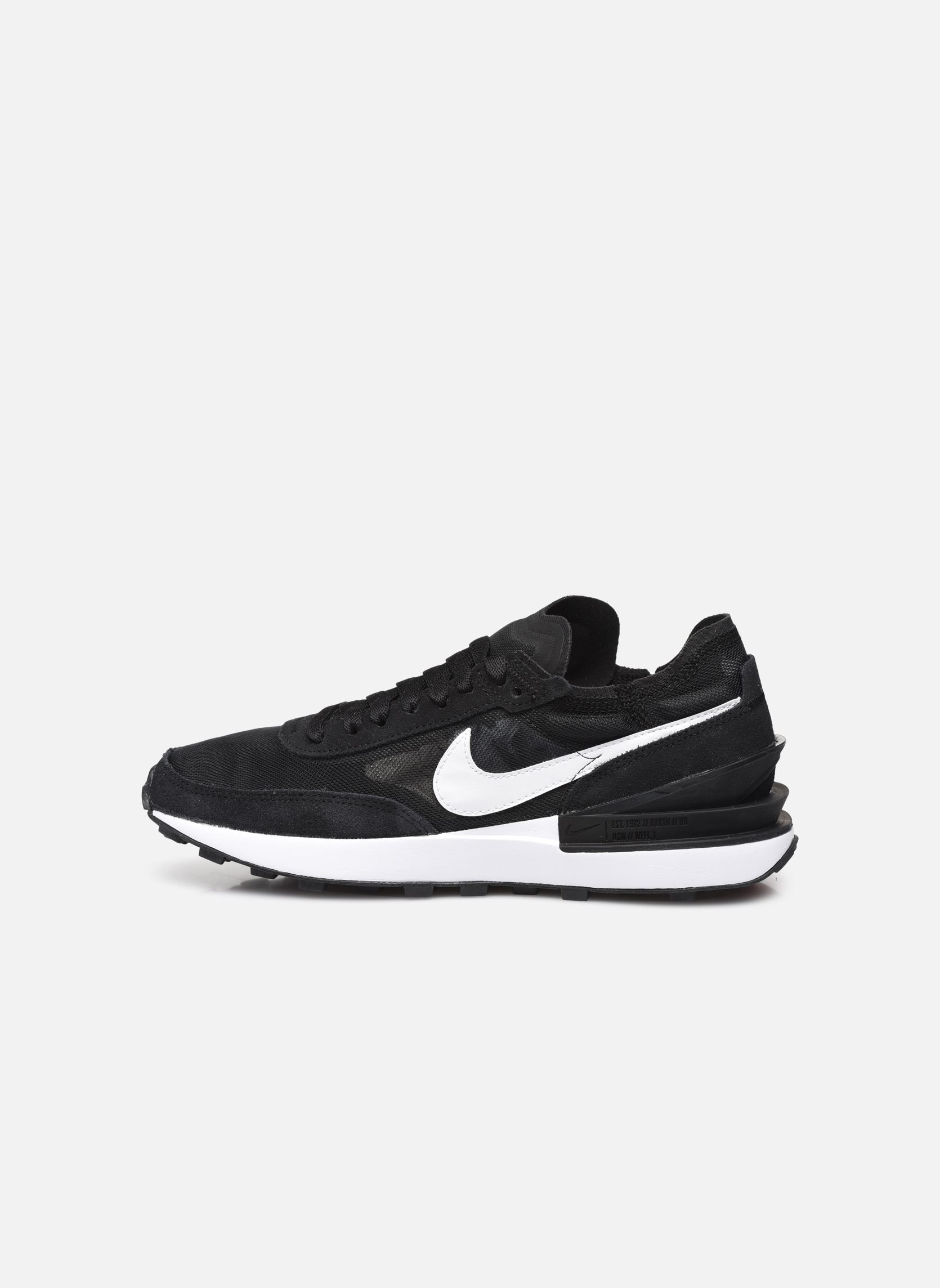 Baskets basses W Nike Waffle One Ess femme noir Nike Baskets basses W Nike Waffle One Ess femme noir BLACK/WHITE-ORANGE