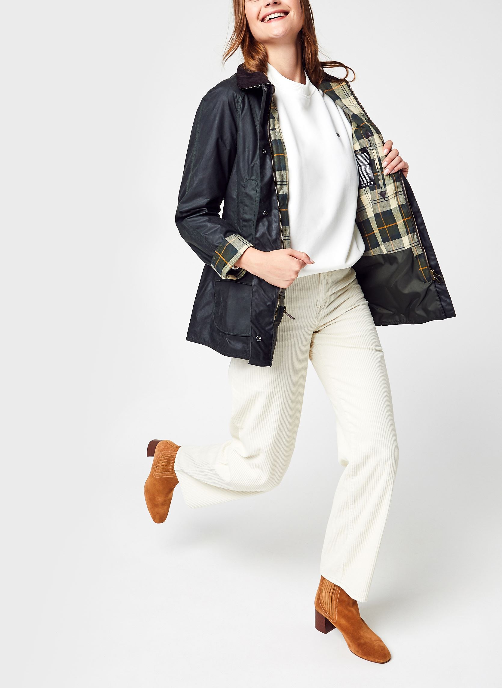 Parkas Beadnell Wax Jacket damen grün Barbour Parkas Beadnell Wax Jacket damen grün SAGE