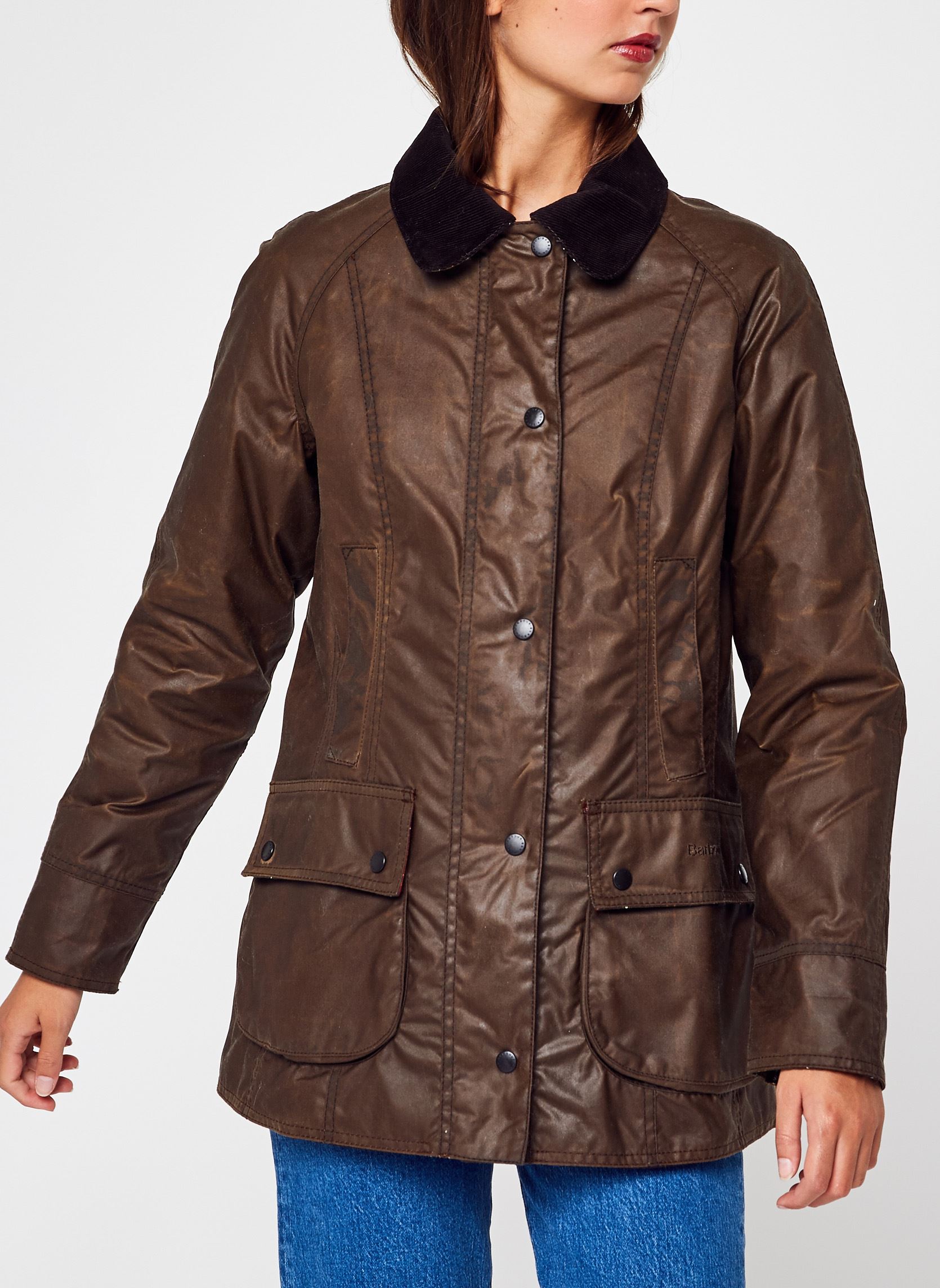 Parkas Beadnell Wax Jacket femme marron Barbour Parkas Beadnell Wax Jacket femme marron BARK