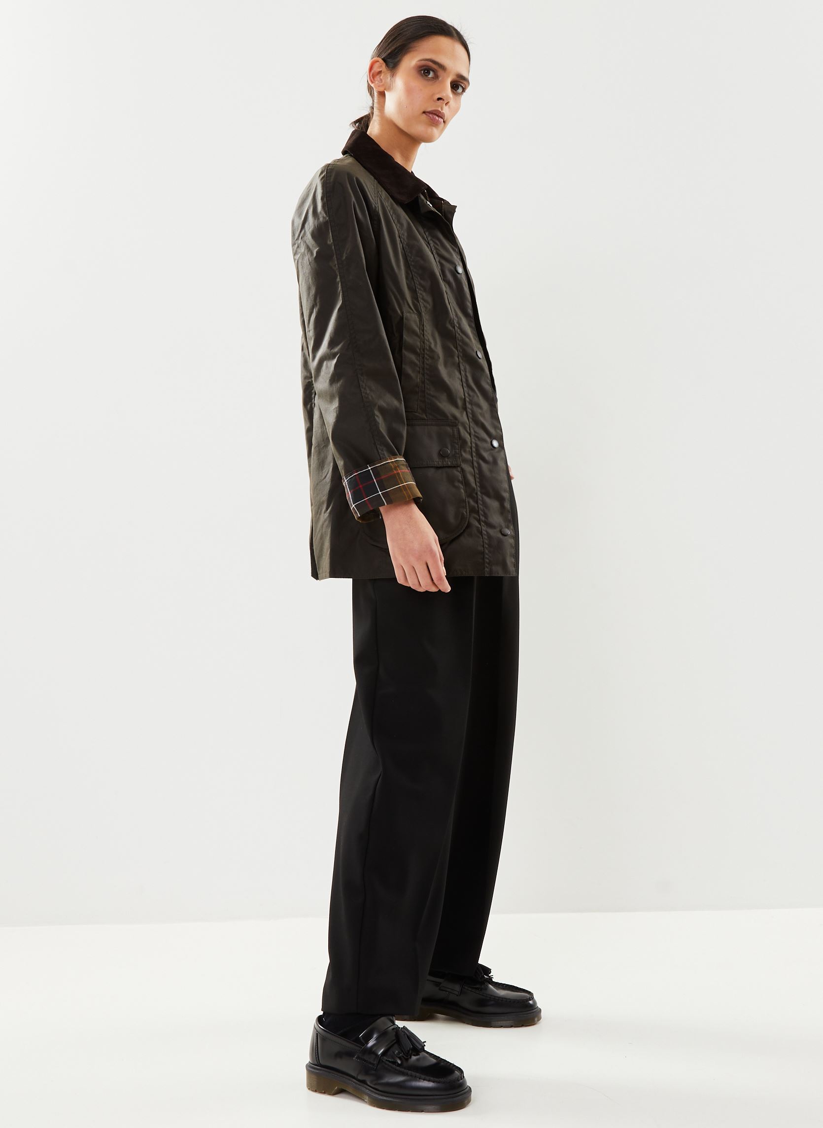 Parkas Beadnell Wax Jacket damen grün Barbour Parkas Beadnell Wax Jacket damen grün OLIVE
