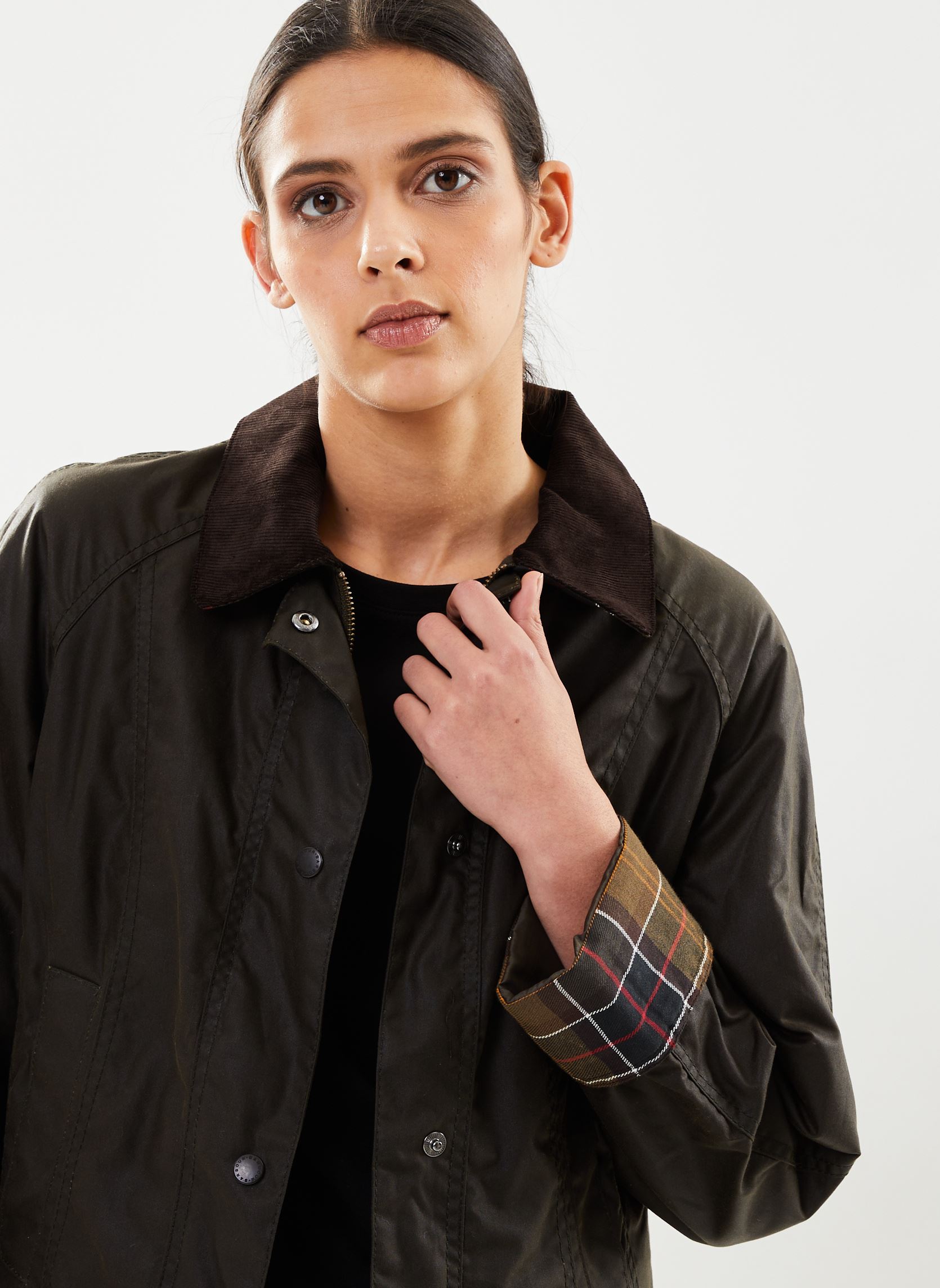Parkas Beadnell Wax Jacket damen grün Barbour Parkas Beadnell Wax Jacket damen grün OLIVE