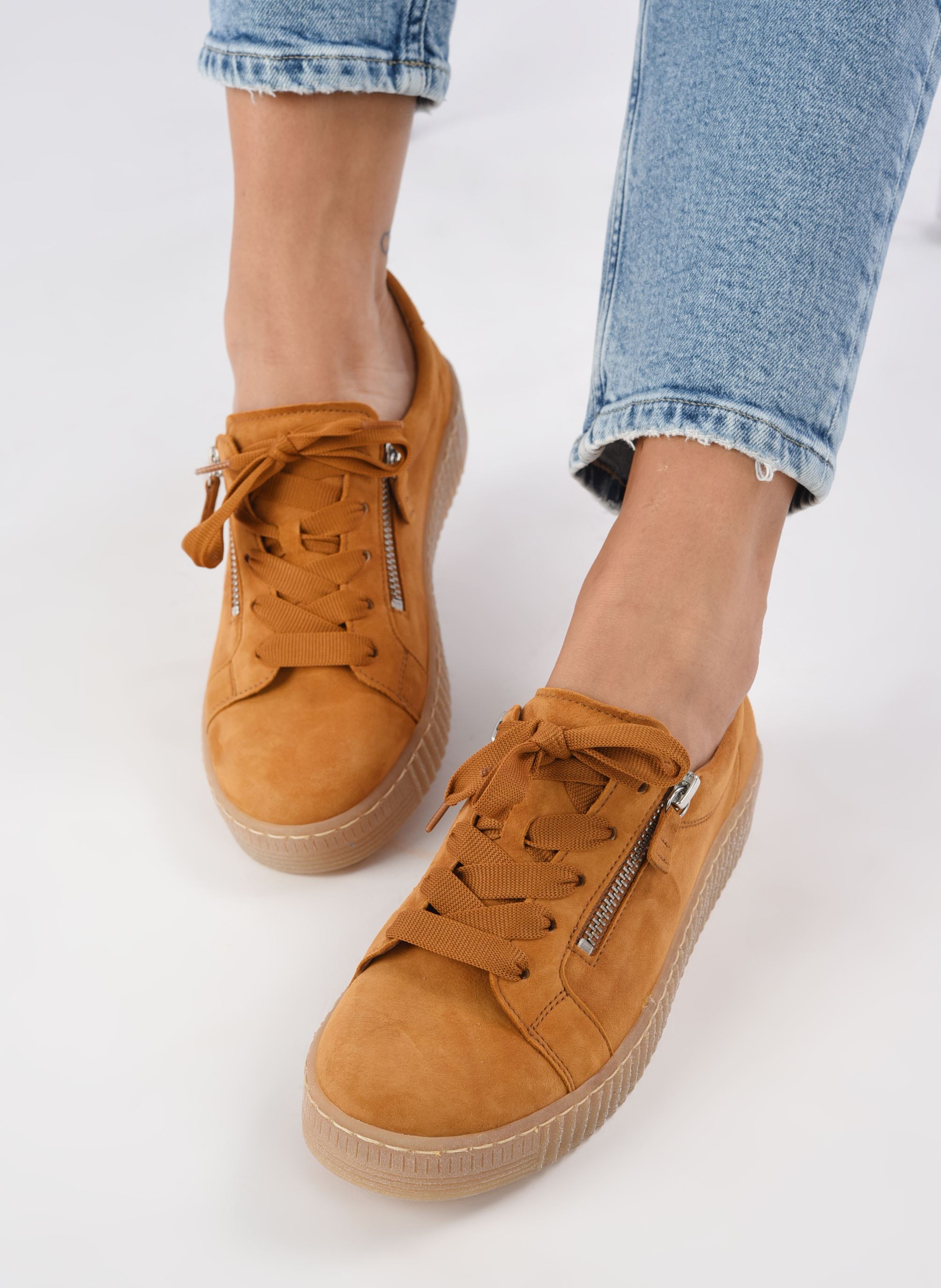 Gabor Baskets Basses - Heaven Weiss/bleu