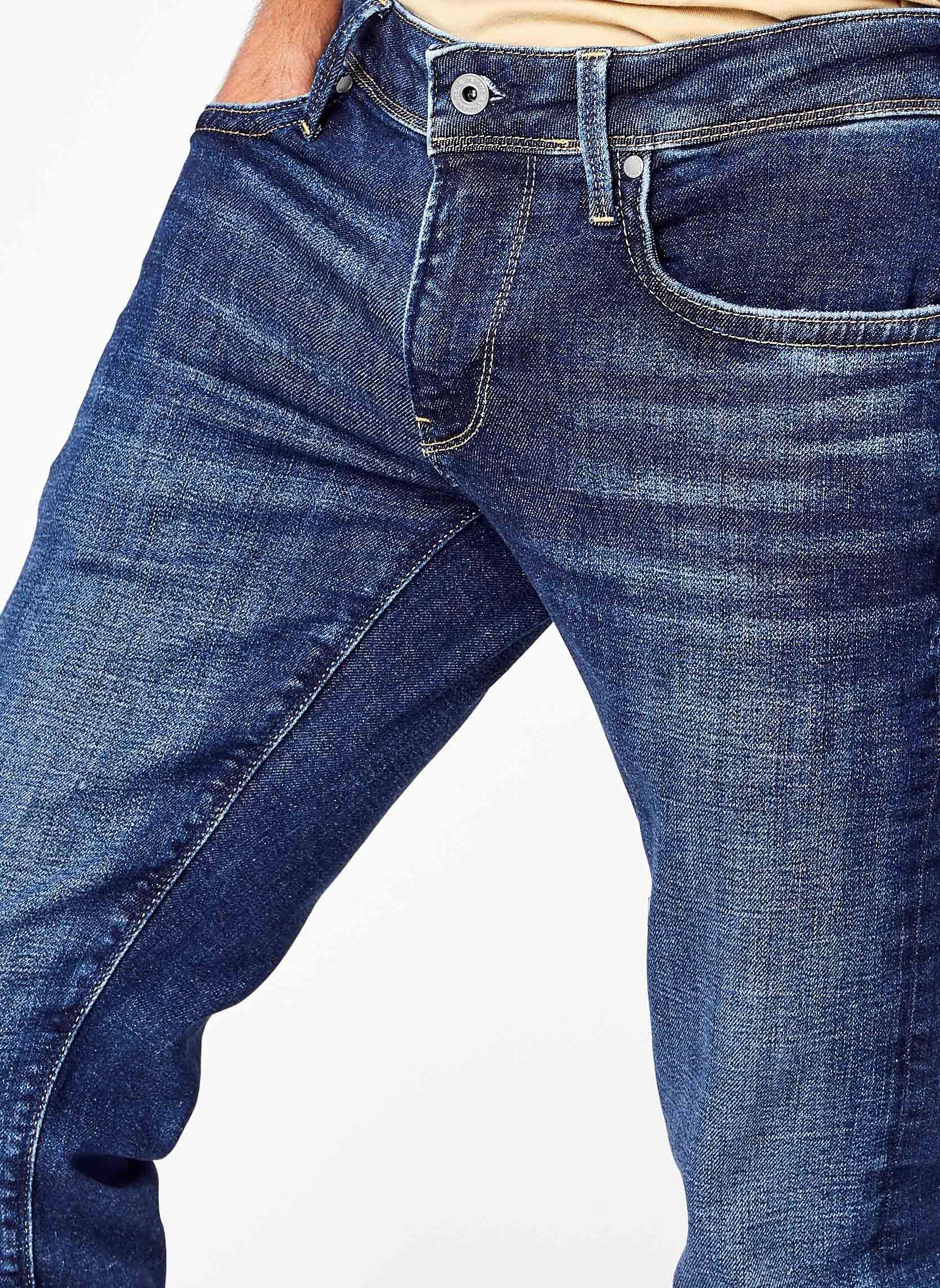 Pepe Jeans HATCH - Jean slim - denim/denim bleu foncé
