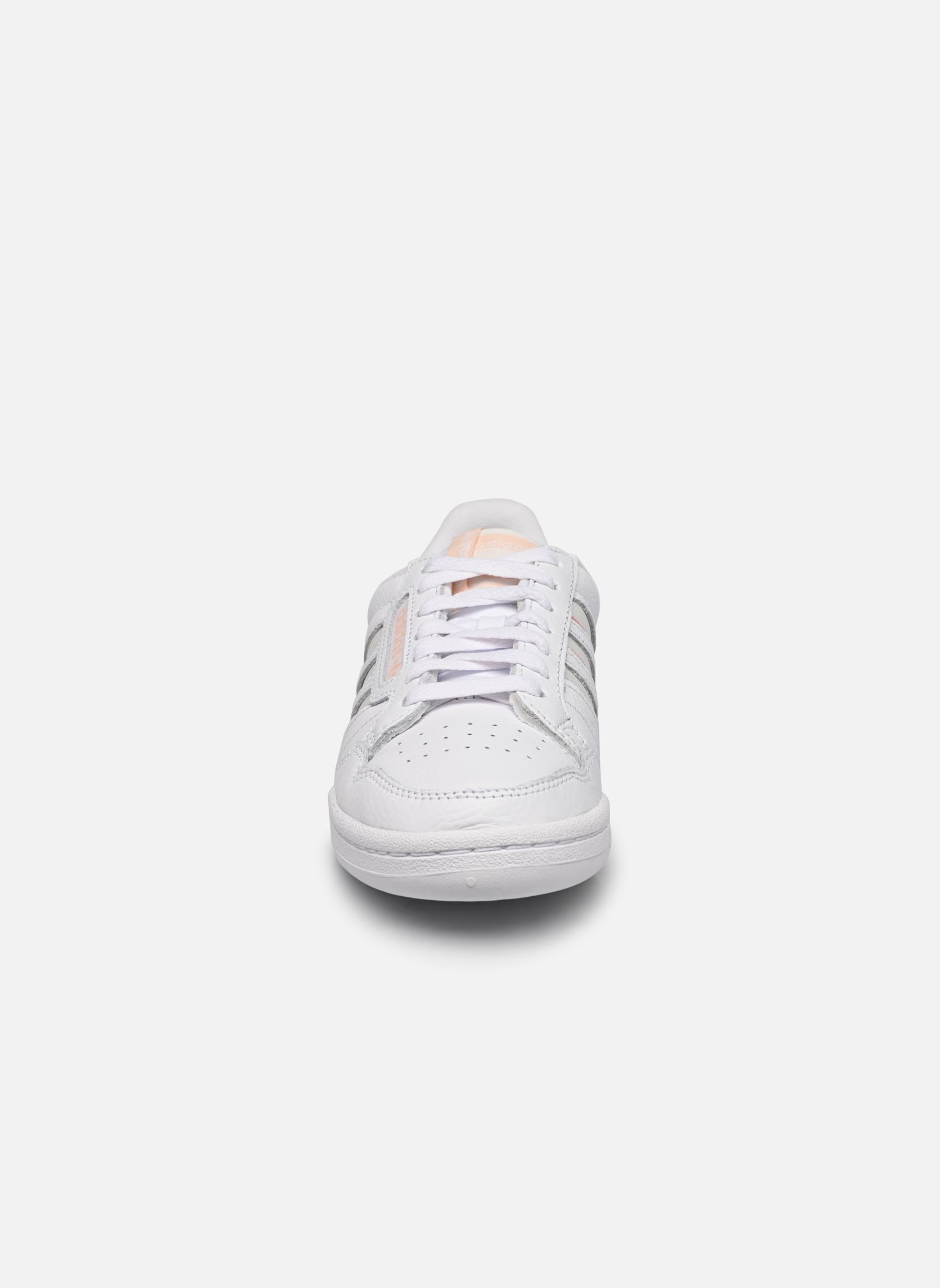 Niedrige Sneaker Continental 80 Str W damen weiß adidas originals Niedrige Sneaker Continental 80 Str W damen weiß FTWWHT/OWHITE/BLIORA