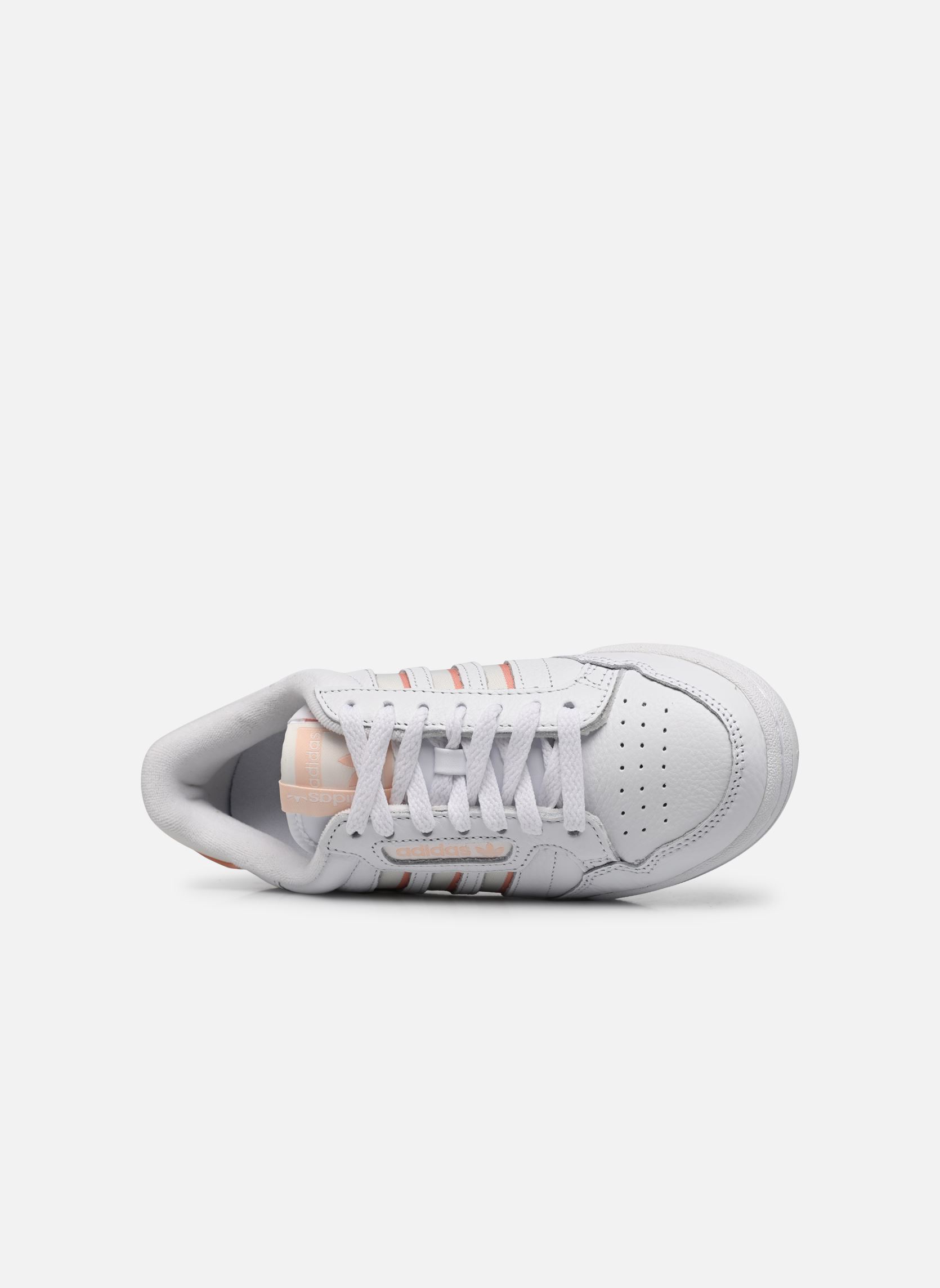 Niedrige Sneaker Continental 80 Str W damen weiß adidas originals Niedrige Sneaker Continental 80 Str W damen weiß FTWWHT/OWHITE/BLIORA