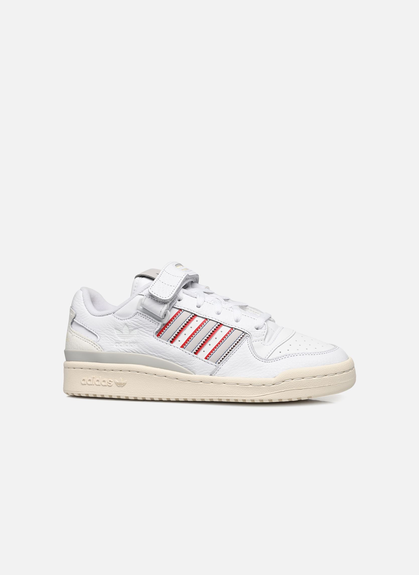 Niedrige Sneaker Forum Low herren weiß adidas originals Niedrige Sneaker Forum Low herren weiß FTWWHT/GREONE/BLUE