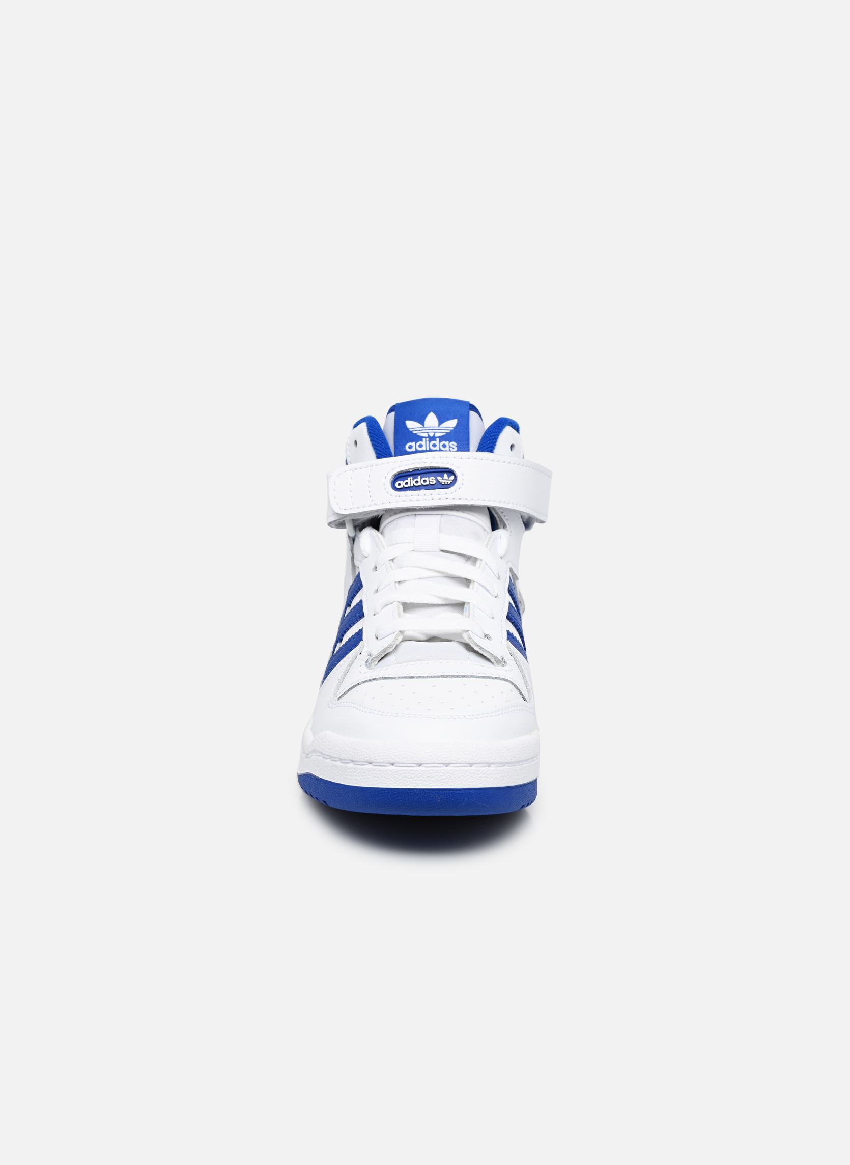 Knöchelhohe Sneaker Forum Mid W damen weiß adidas originals Knöchelhohe Sneaker Forum Mid W damen weiß FTWWHTROYBLUFTWWHT2