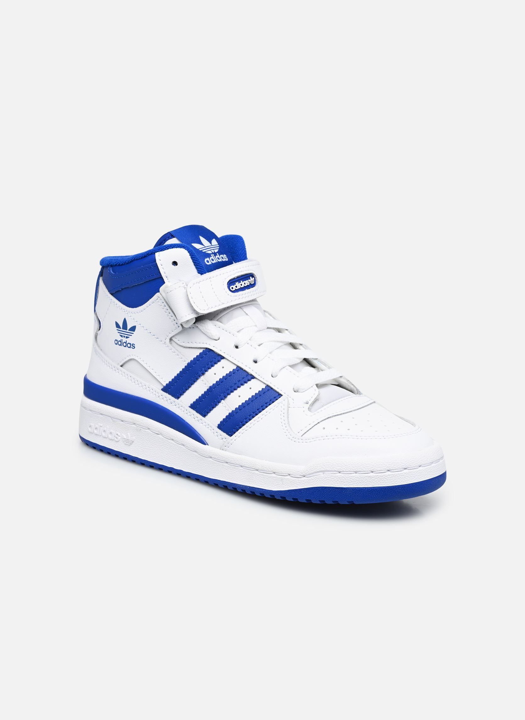 Knöchelhohe Sneaker Forum Mid W damen weiß adidas originals Knöchelhohe Sneaker Forum Mid W damen weiß FTWWHTROYBLUFTWWHT2