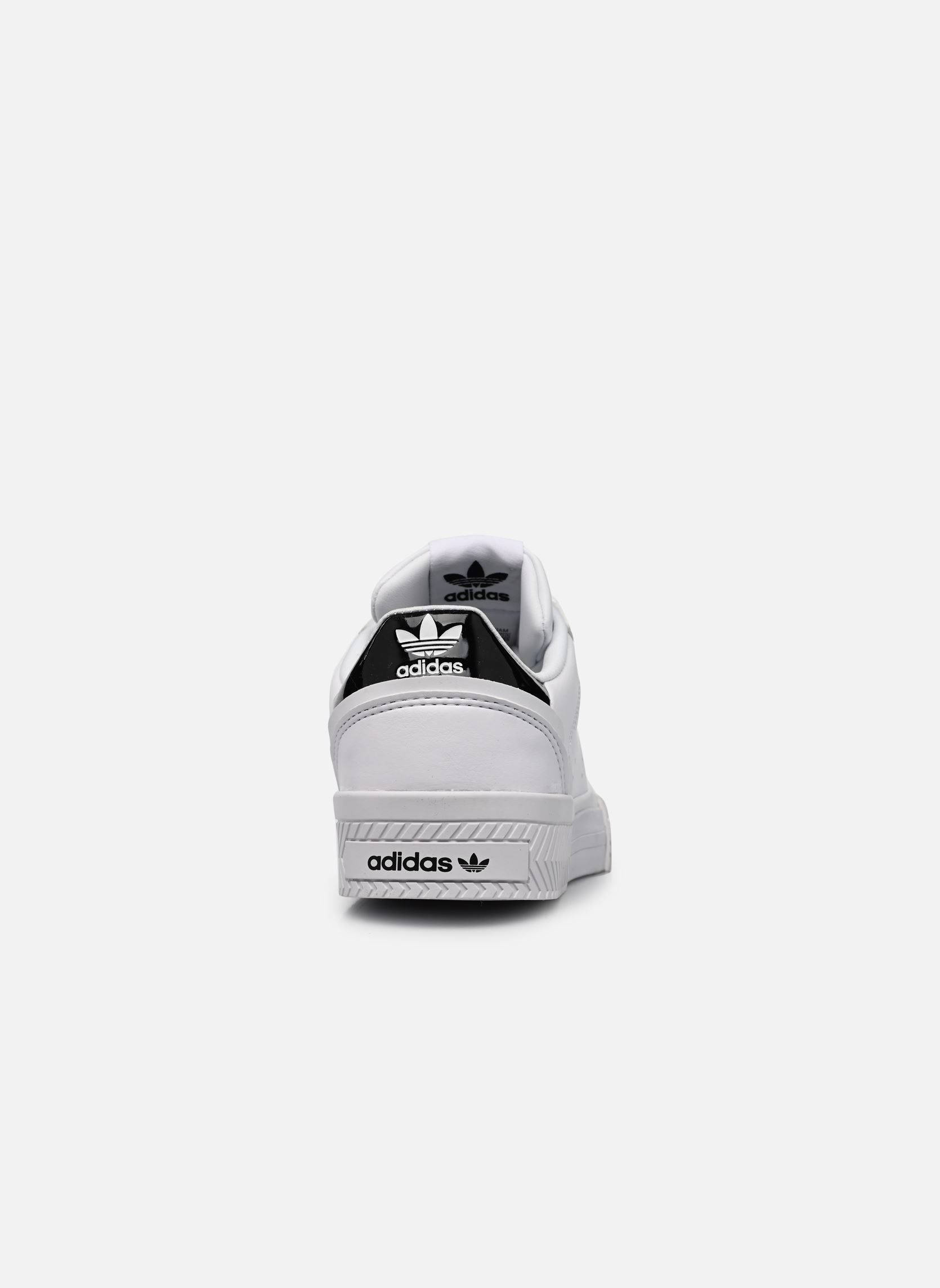 Niedrige Sneaker Court Tourino W damen weiß adidas originals Niedrige Sneaker Court Tourino W damen weiß FTWWHT/FTWWHT/CBLACK